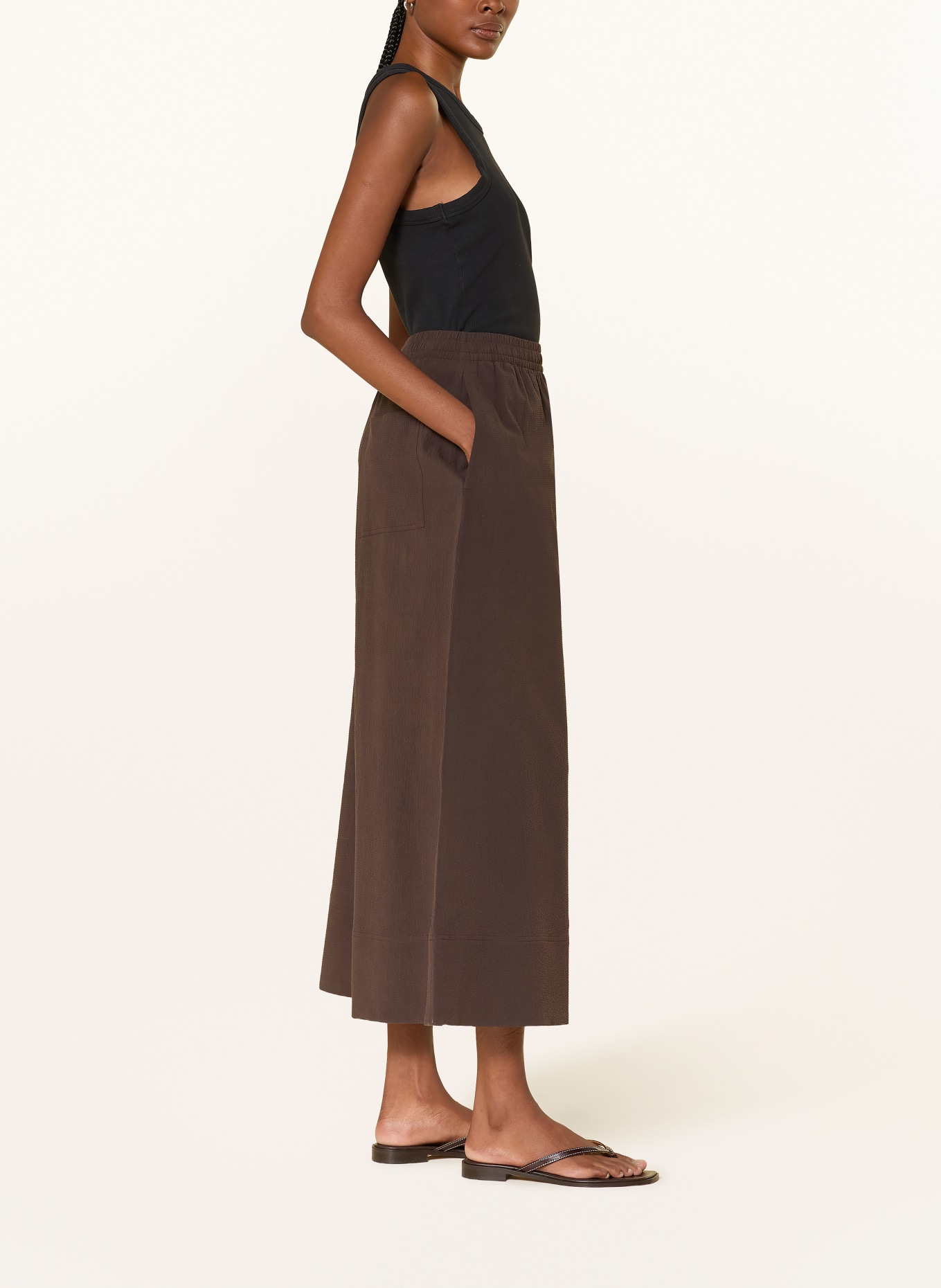 COS Culotte: MARRON FONCÉ