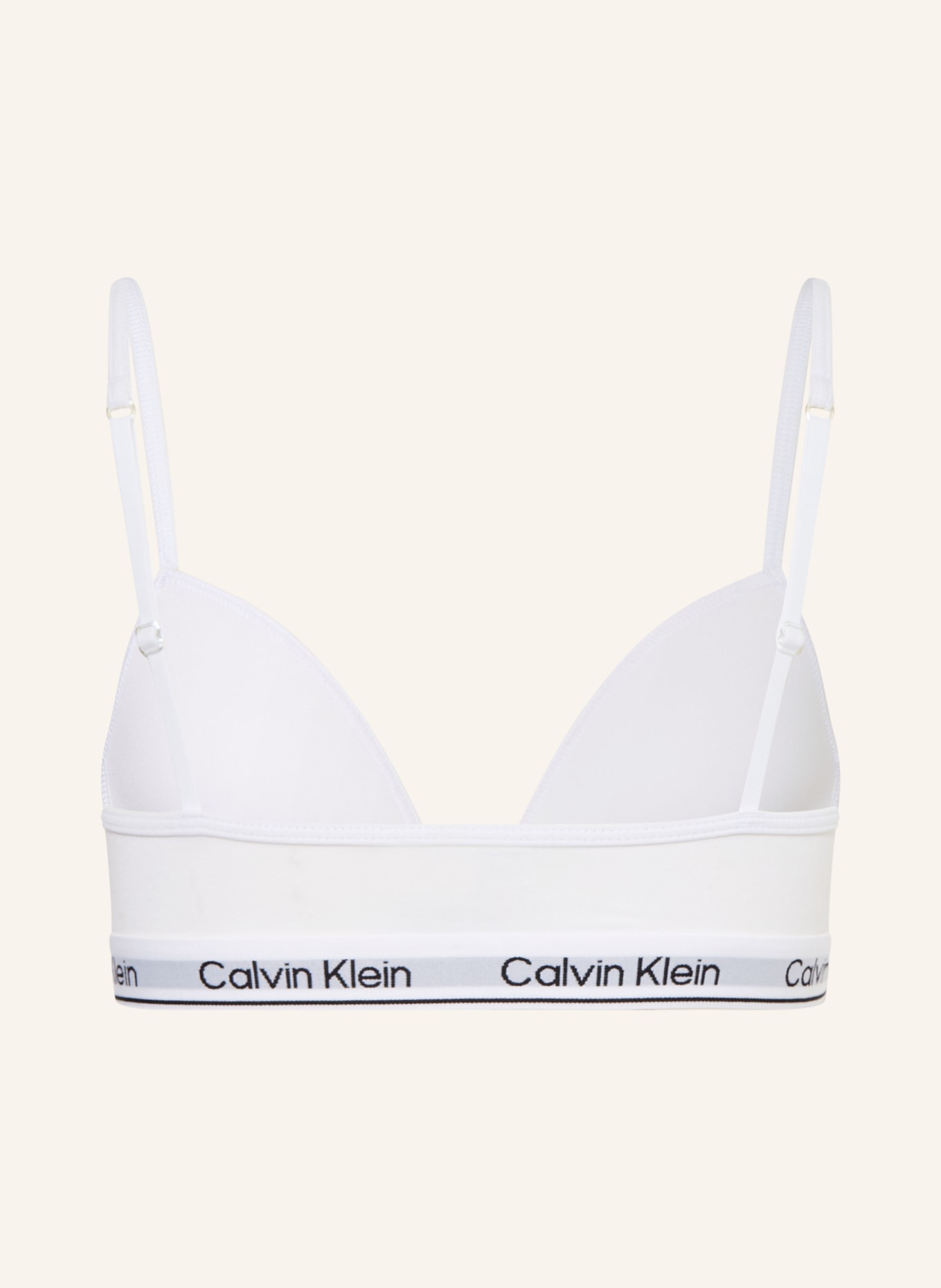 Calvin Klein Bustier podprsenka ICON COTTON STRETCH, 2 kusy v balení: BÍLÁ / ČERNÁ