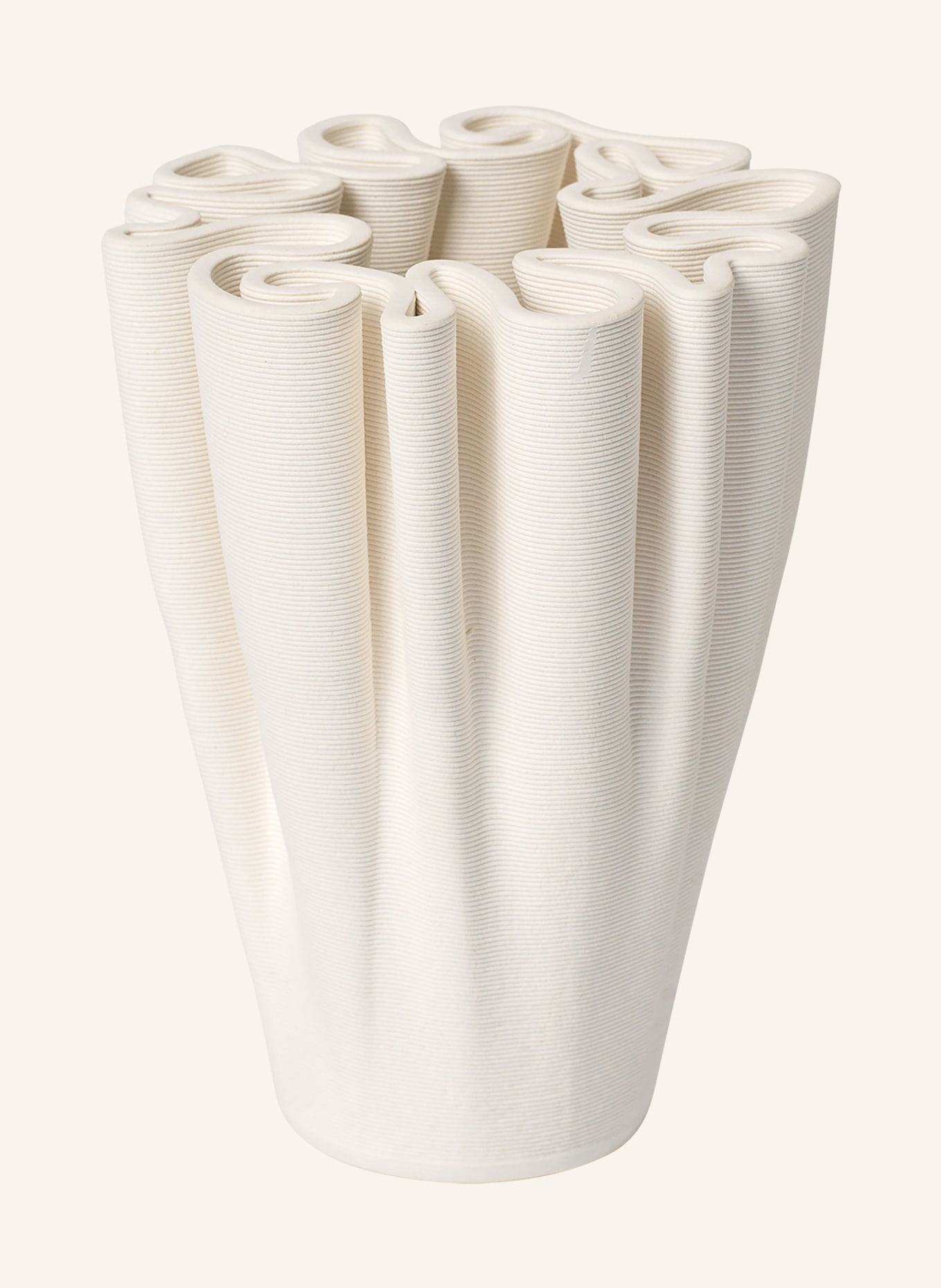 Ferm LIVING Vase DEDALI: WEISS