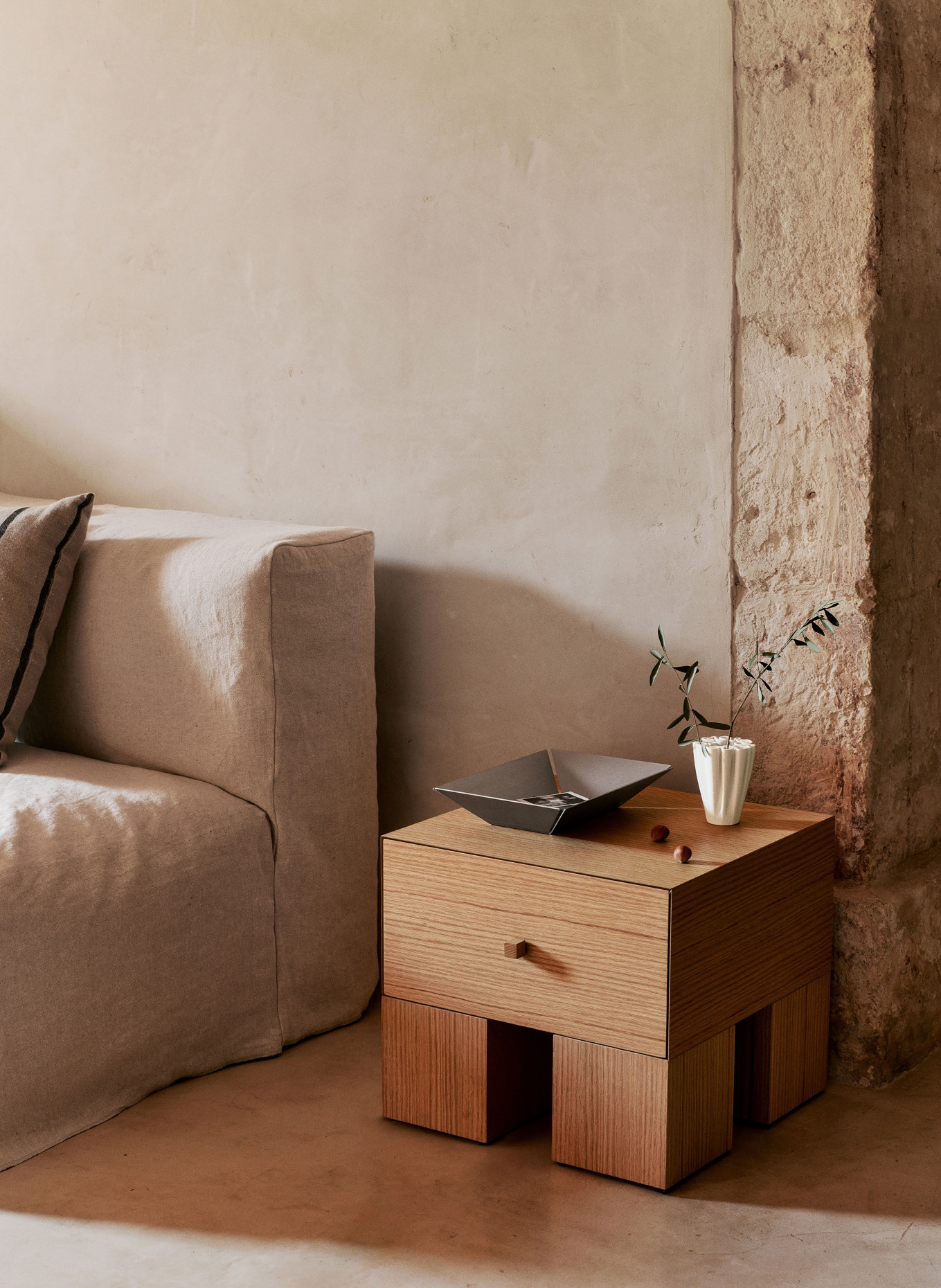 Ferm LIVING Vase DEDALI: WEISS