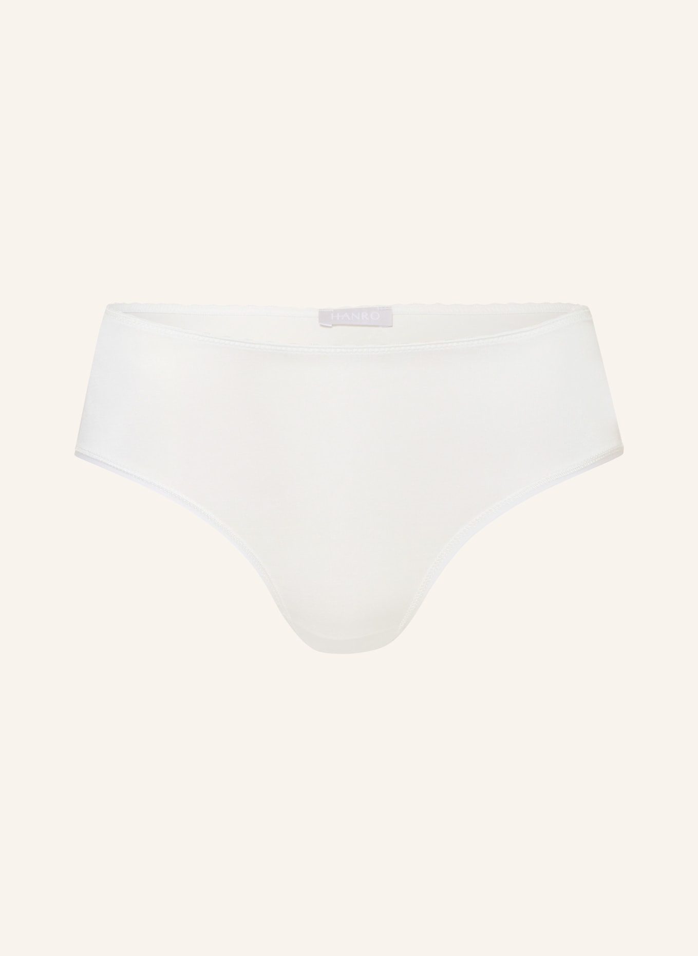 HANRO Majtki SATIN DELUXE z satyny: ECRU