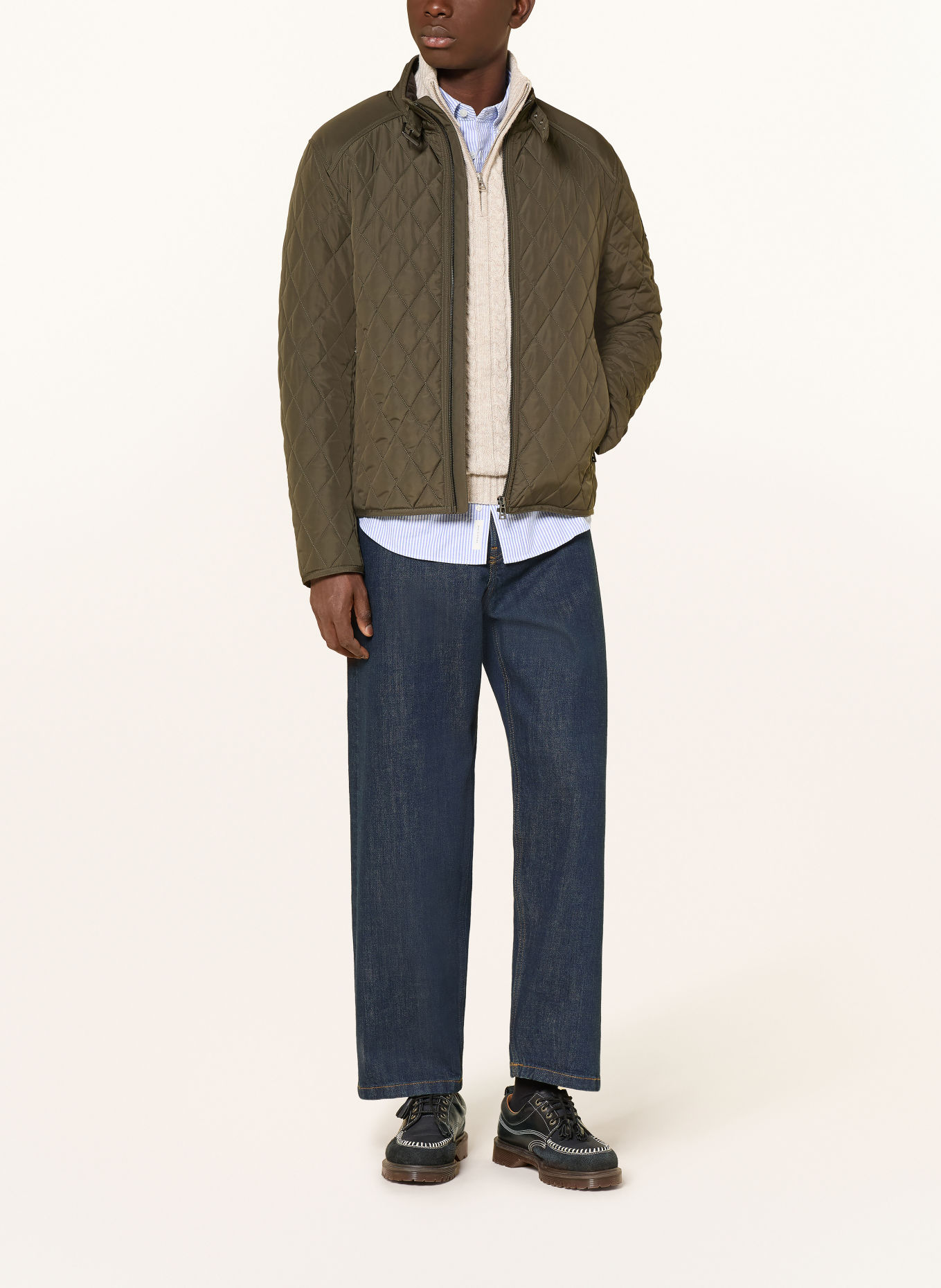 BELSTAFF Steppjacke PEMBROKE: KHAKI