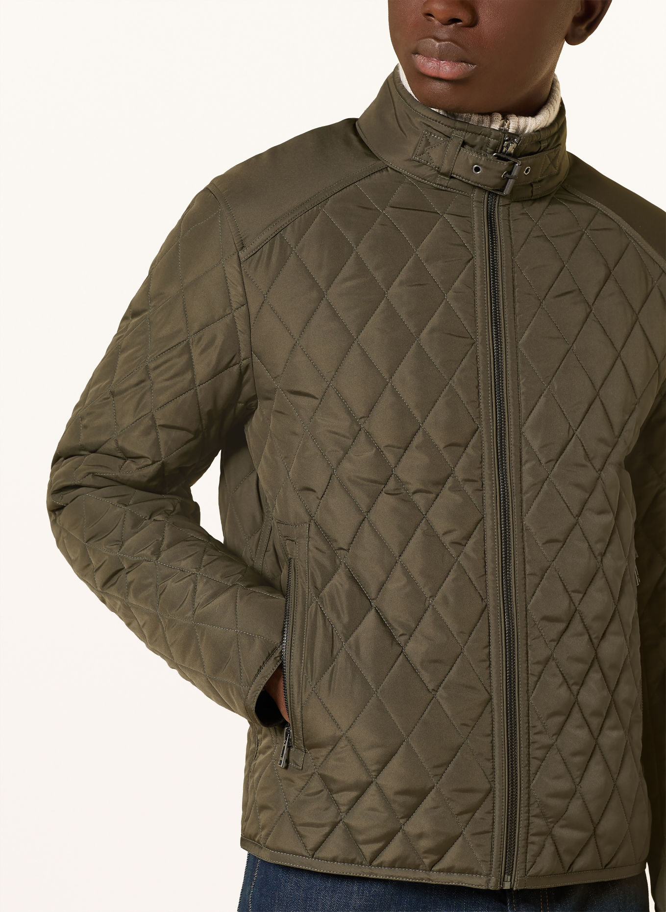BELSTAFF Steppjacke PEMBROKE: KHAKI