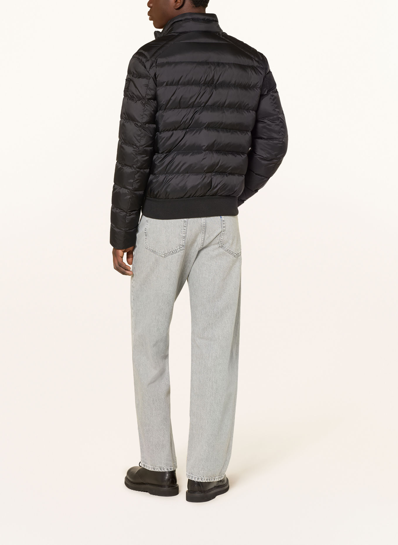 BELSTAFF Jacheta din puf COMPOUND: NEGRU