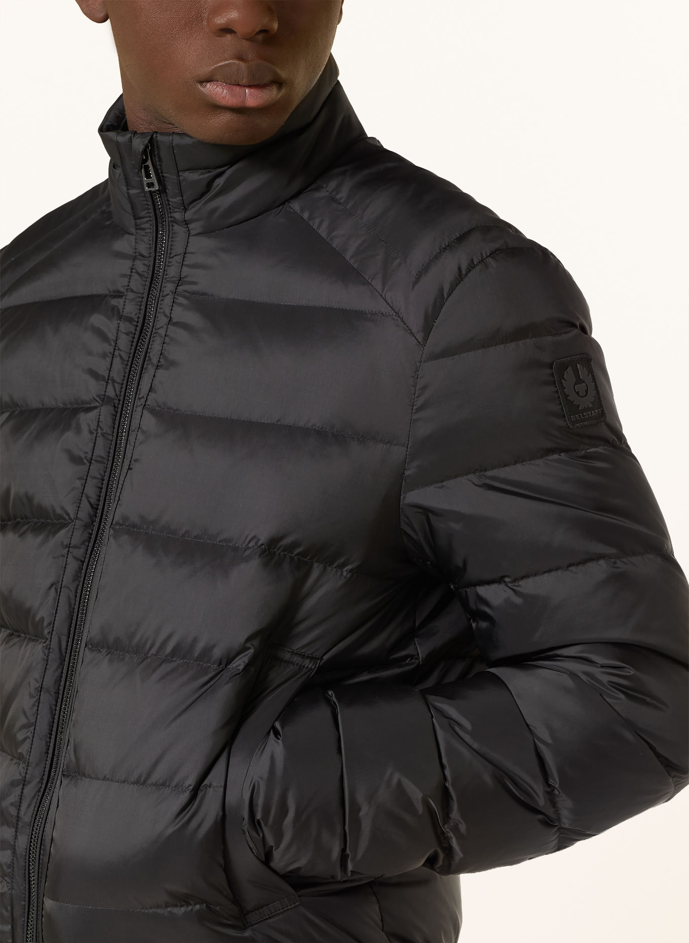 BELSTAFF Jacheta din puf COMPOUND: NEGRU