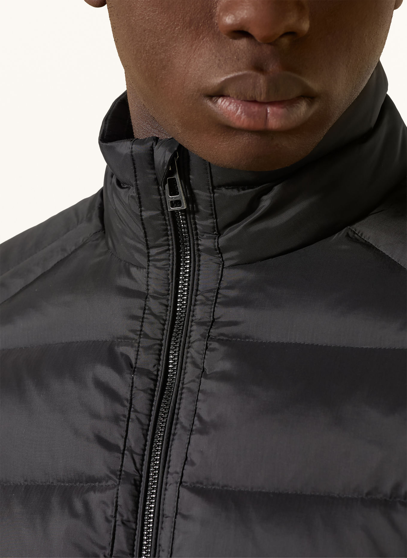 BELSTAFF Jacheta din puf COMPOUND: NEGRU