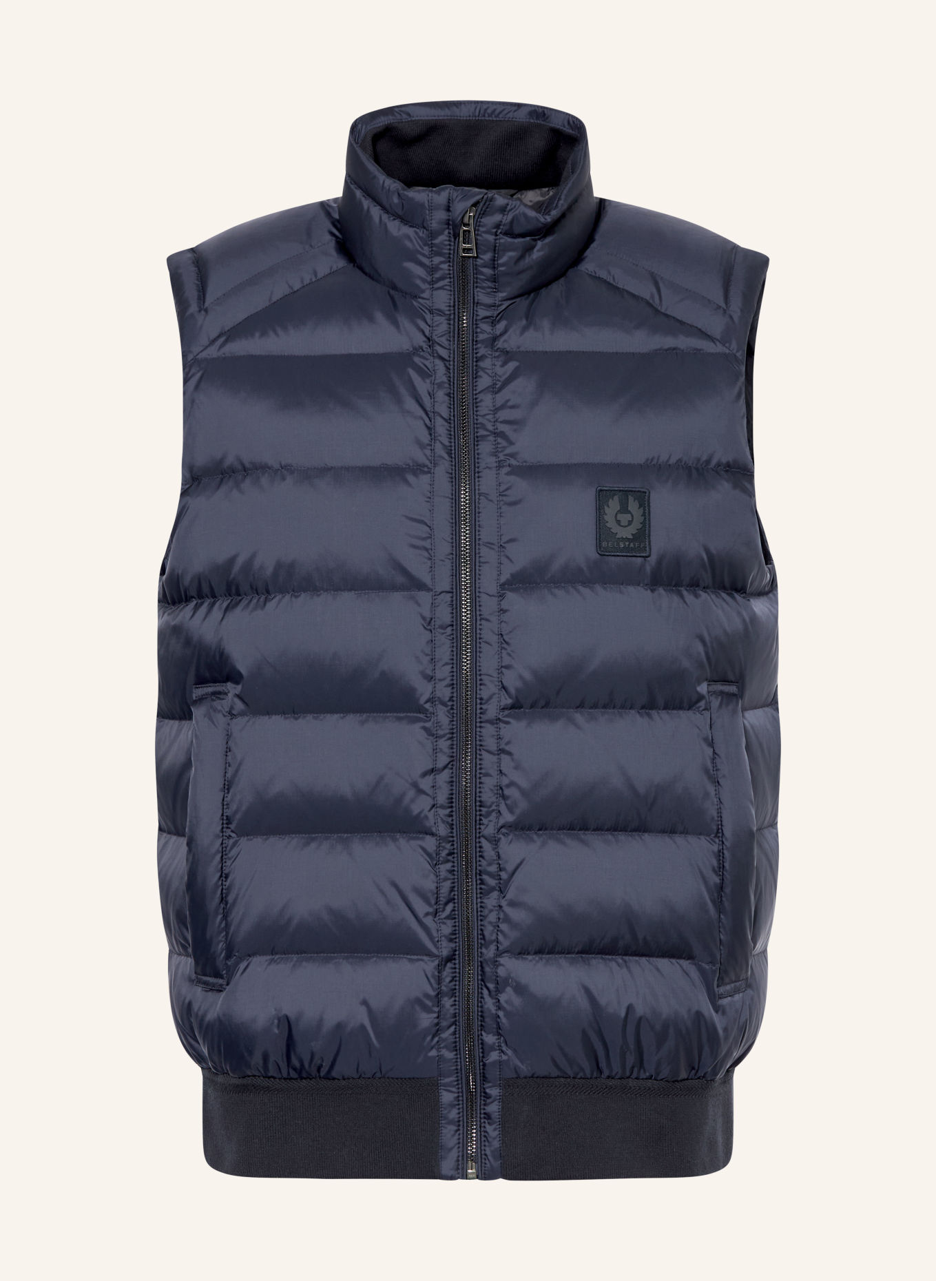 BELSTAFF COMPOUND Down Vest: DARK BLUE