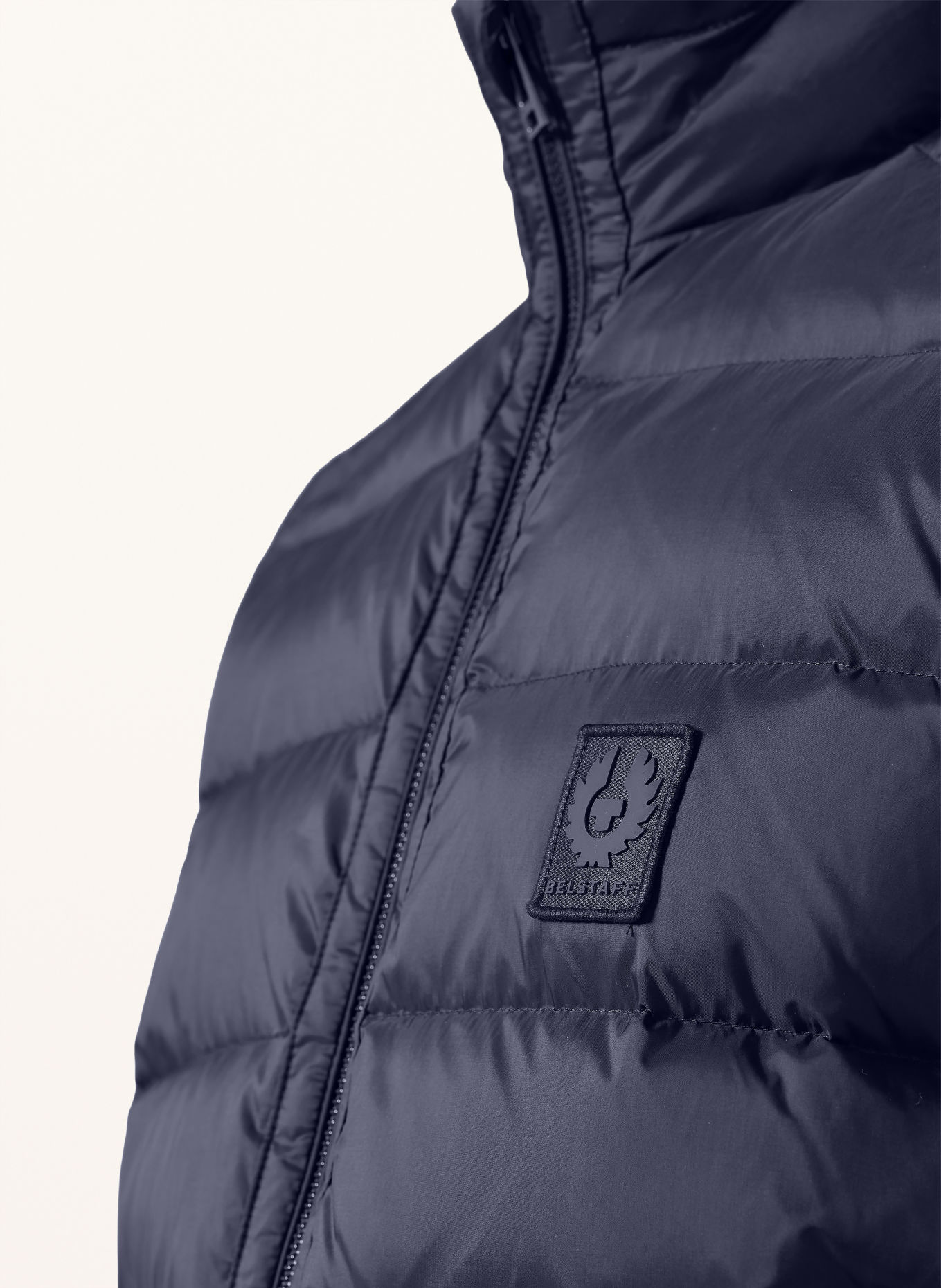BELSTAFF COMPOUND Down Vest: DARK BLUE