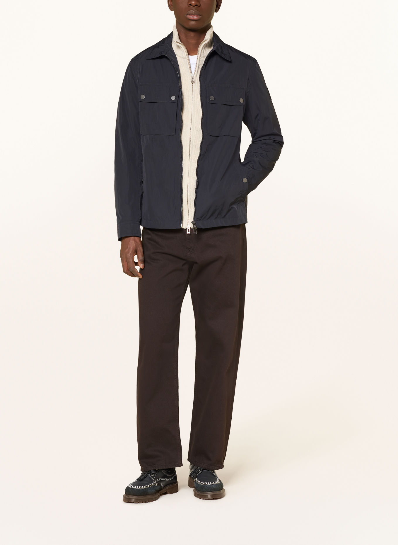 BELSTAFF TOURER Overjacket: BLACK