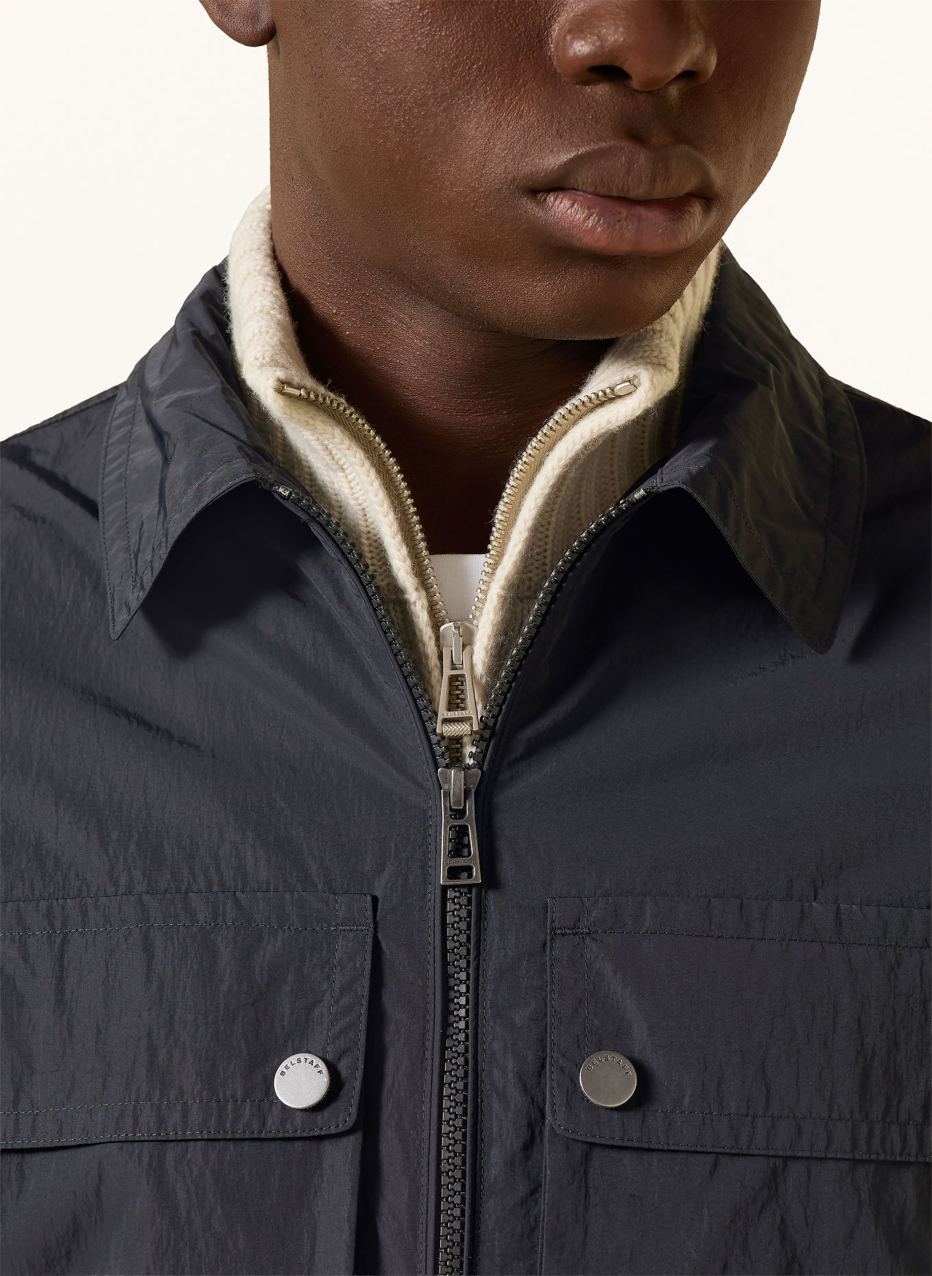 BELSTAFF TOURER Overjacket: BLACK