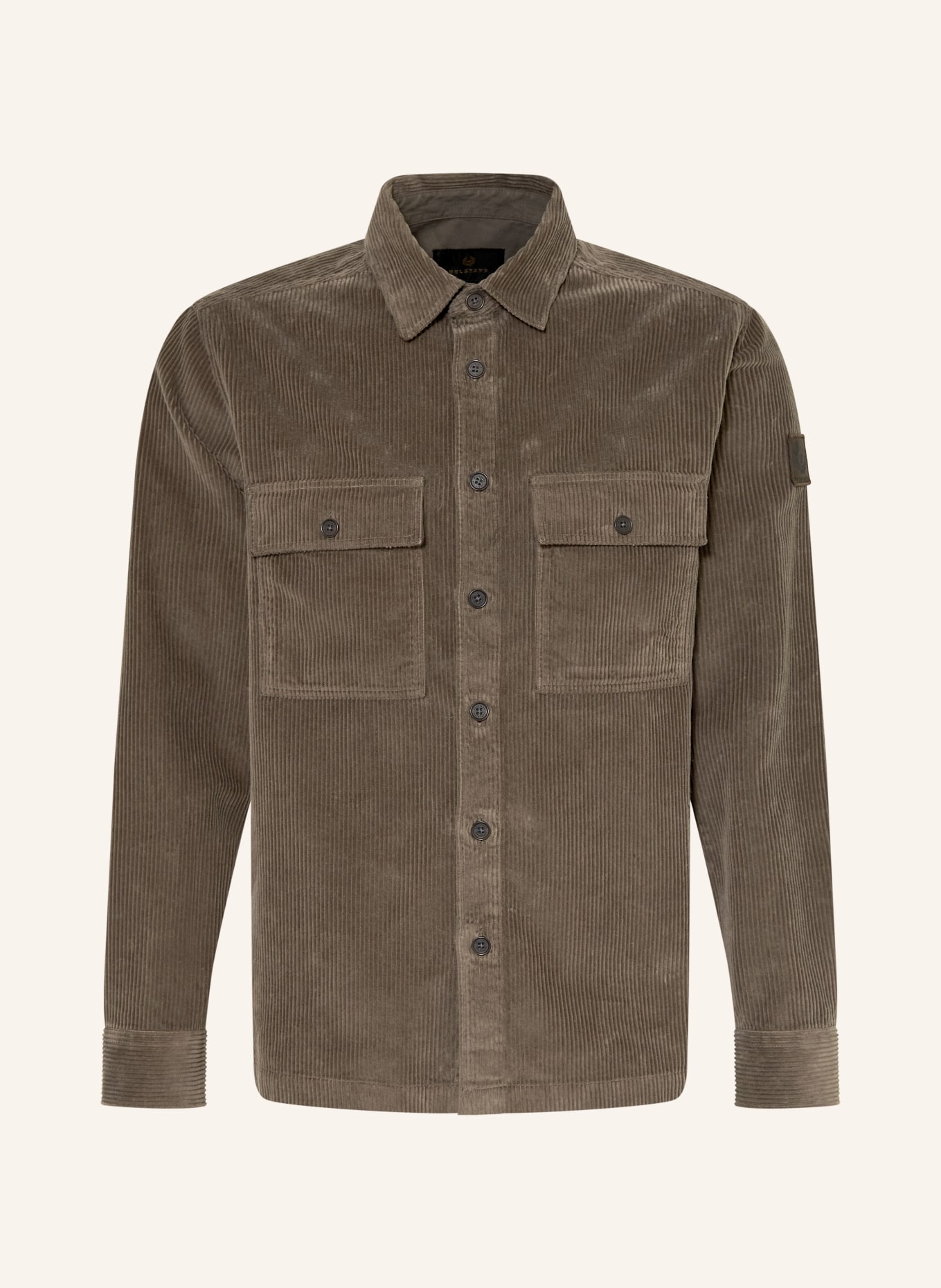 BELSTAFF Jachetă din velur RAVINE: KAKI