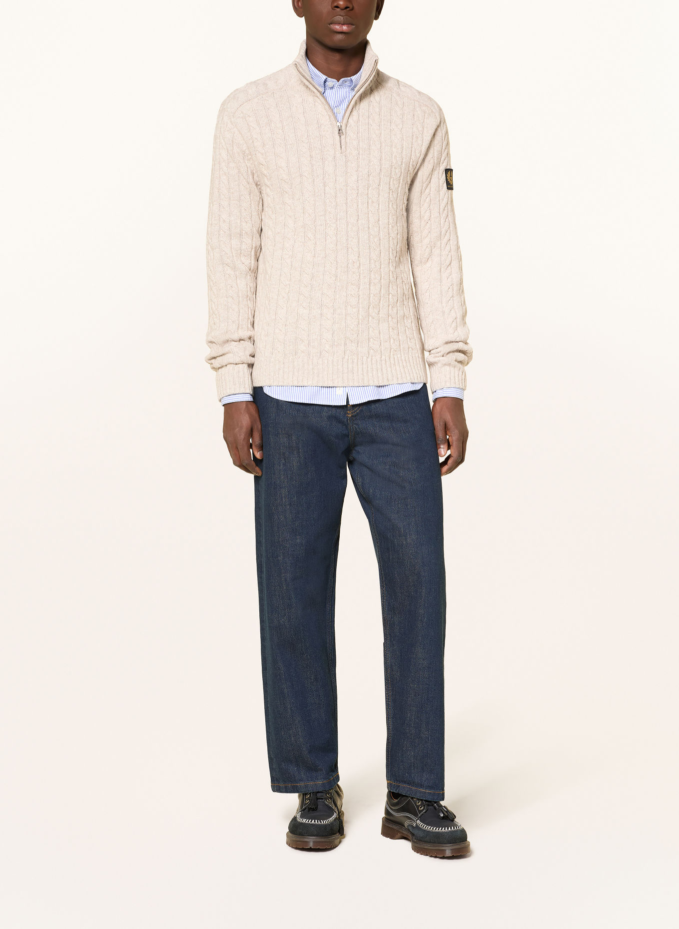 BELSTAFF Troyer WESTPORT: BEIGE