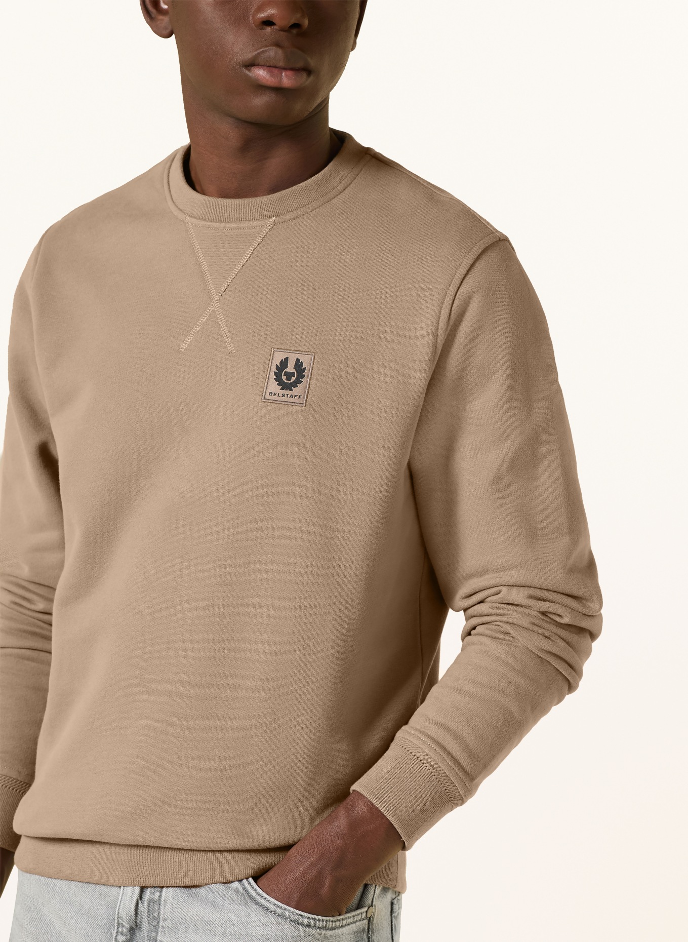 BELSTAFF Sweat-shirt: BEIGE
