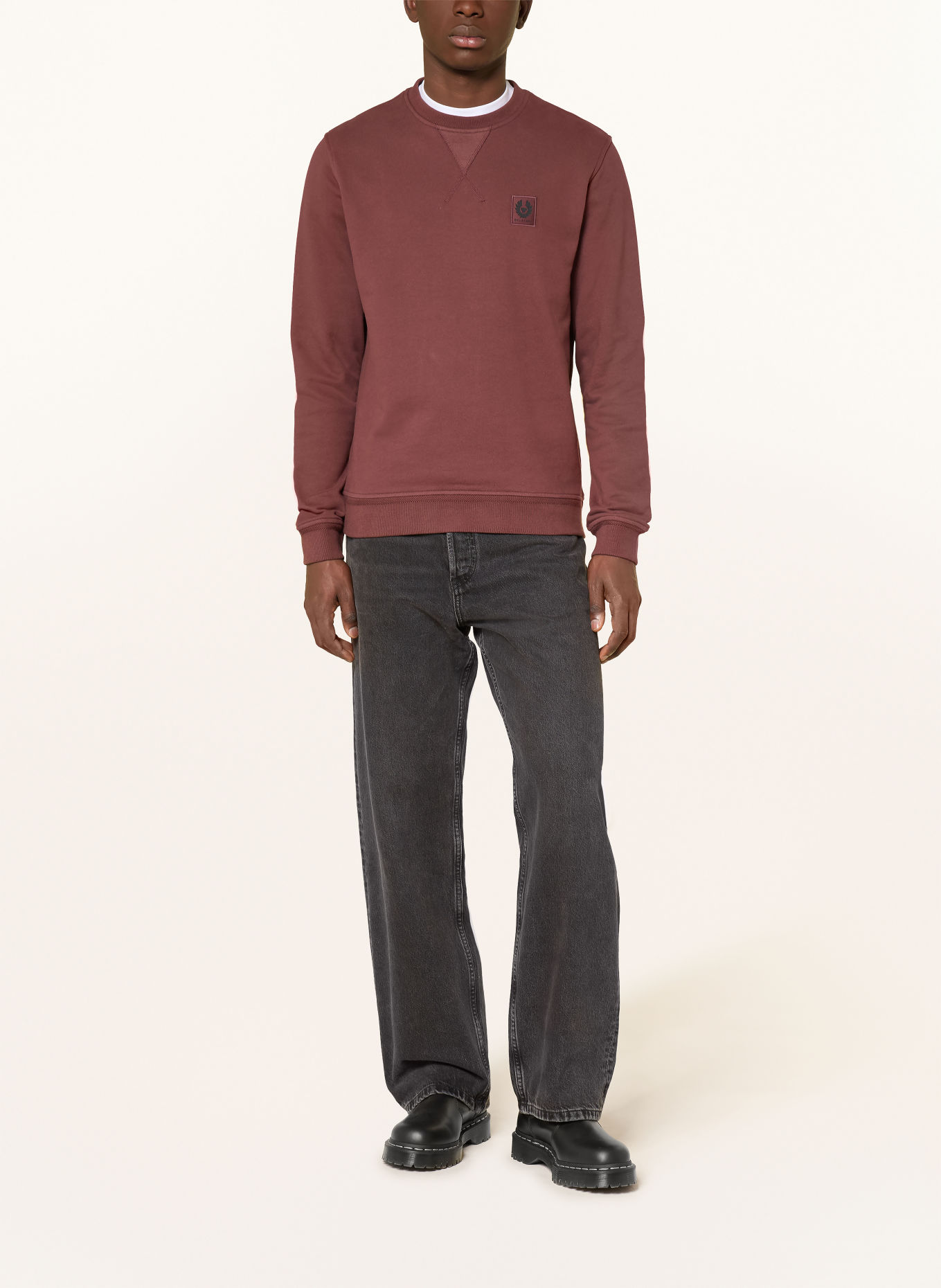 BELSTAFF Sweatshirt: DARK RED
