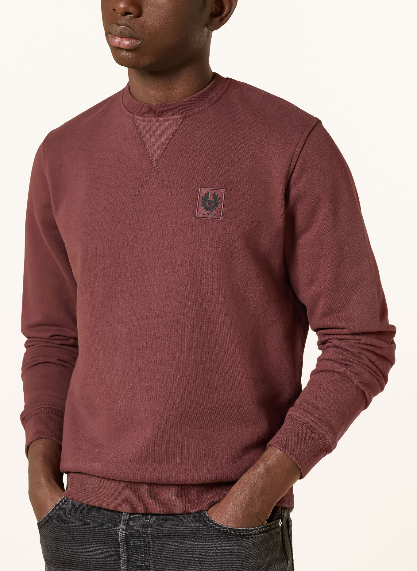 BELSTAFF Sweatshirt: DARK RED