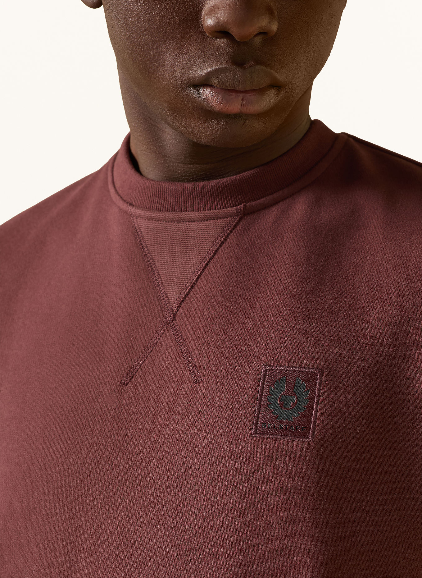 BELSTAFF Sweatshirt: DARK RED
