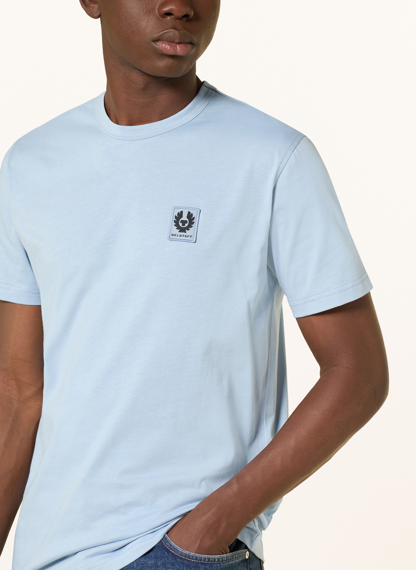 BELSTAFF T-Shirt: HELLBLAU
