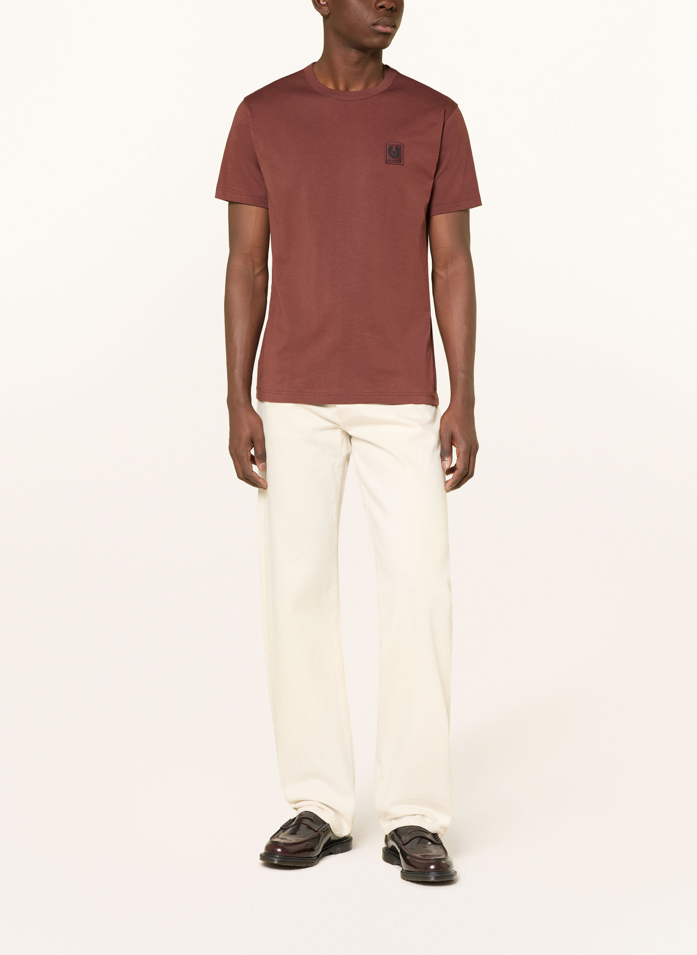 BELSTAFF T-Shirt: DUNKELROT