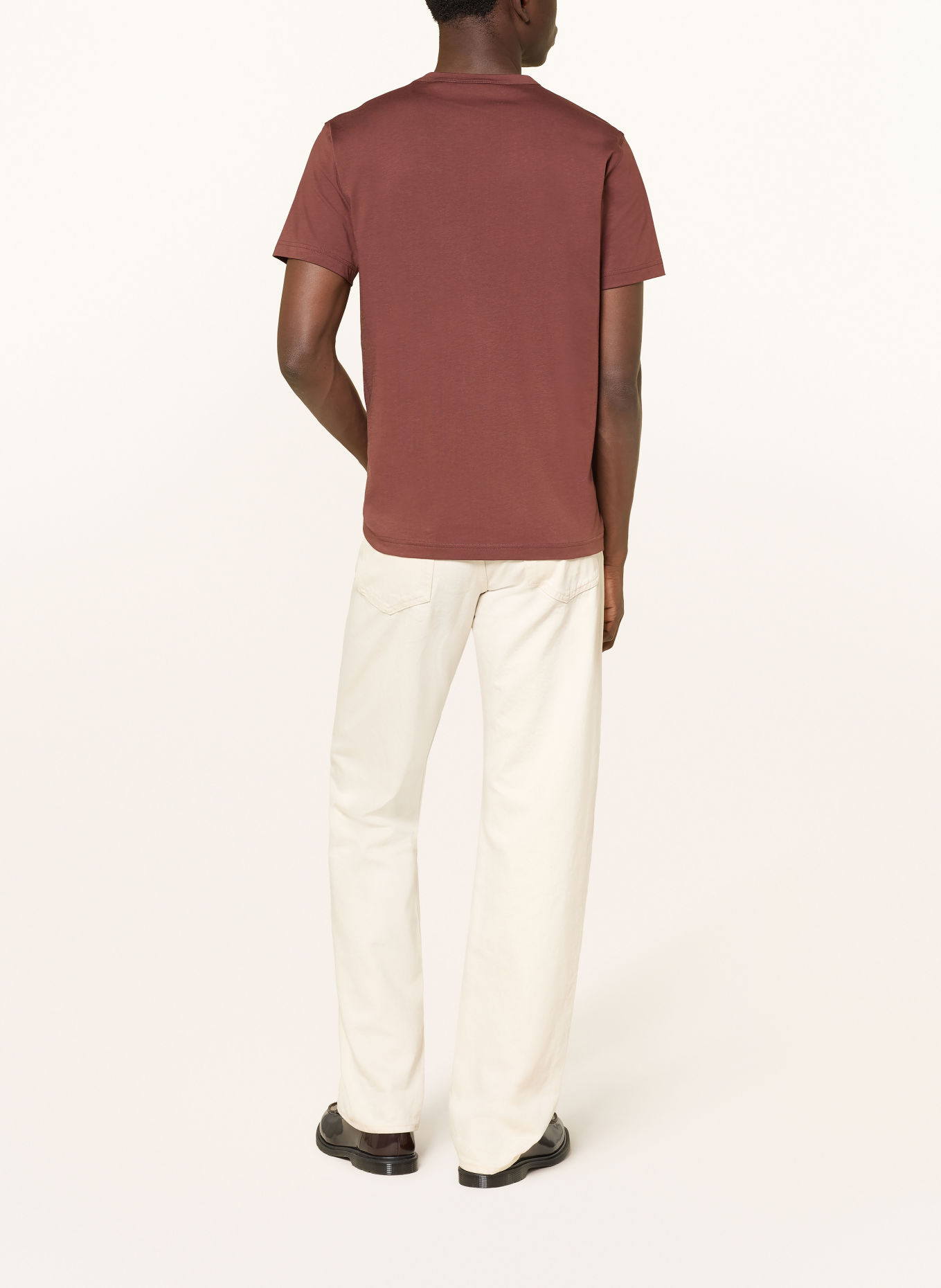 BELSTAFF T-Shirt: DUNKELROT