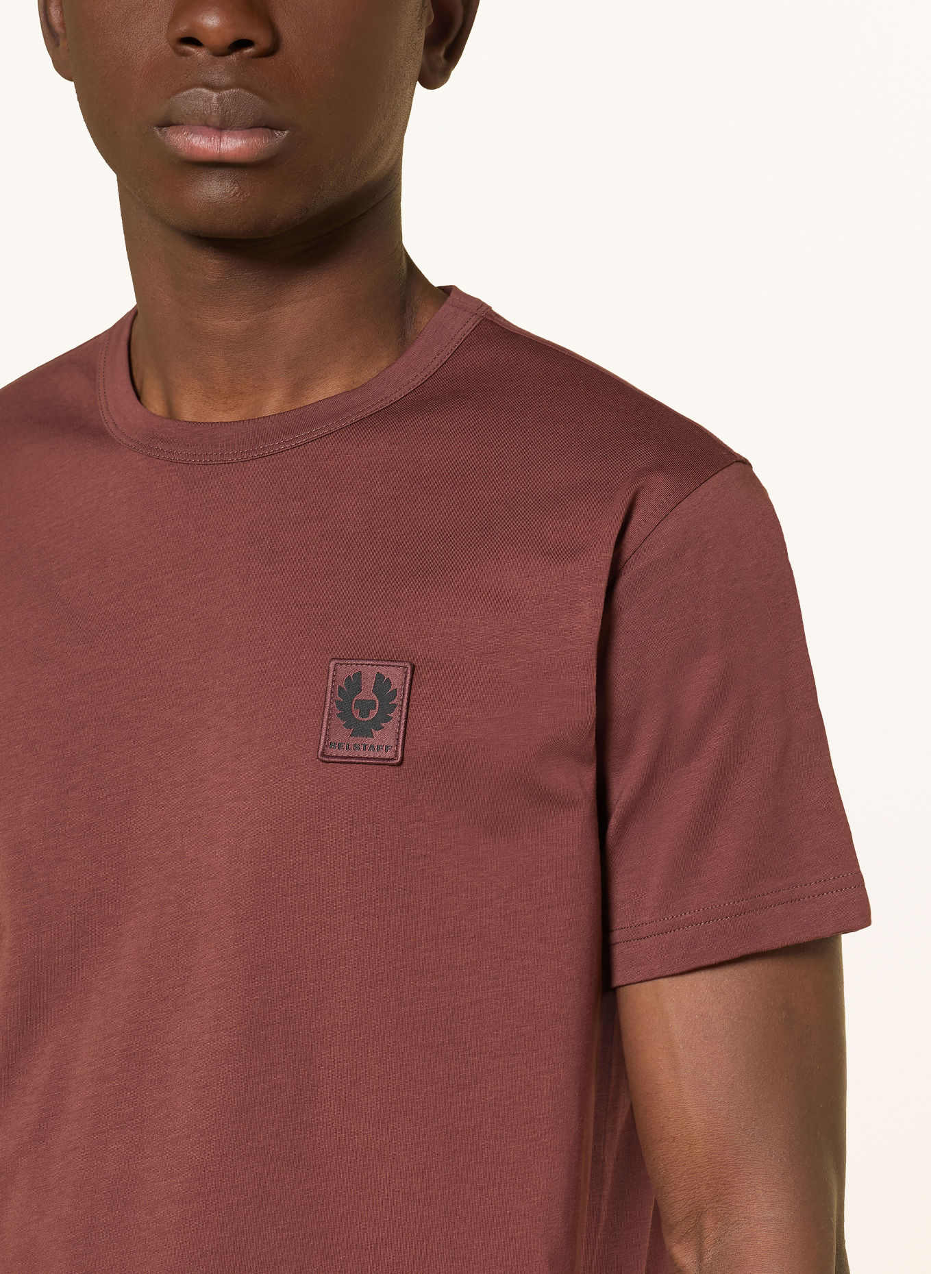 BELSTAFF T-Shirt: DUNKELROT