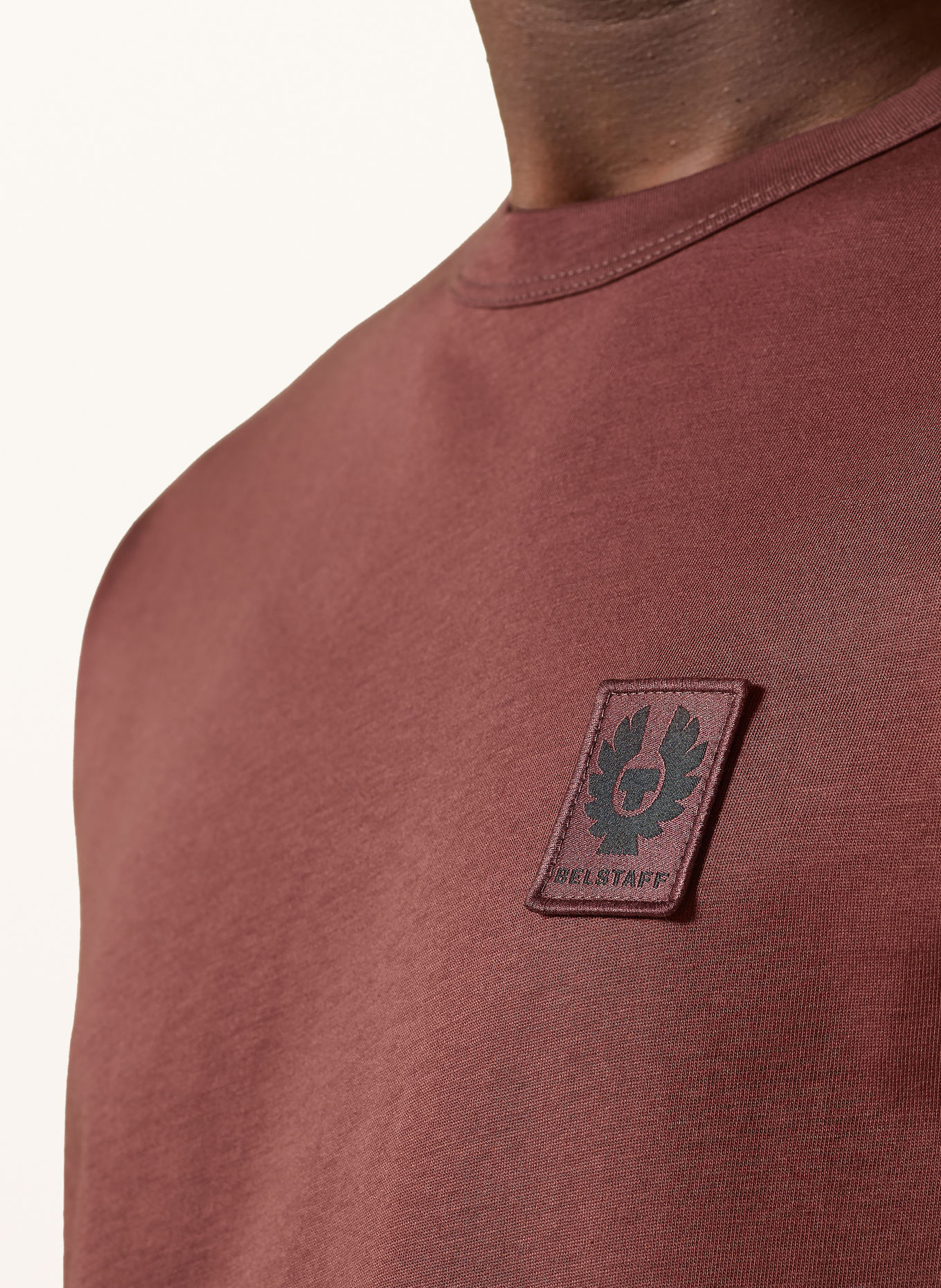 BELSTAFF T-Shirt: DUNKELROT