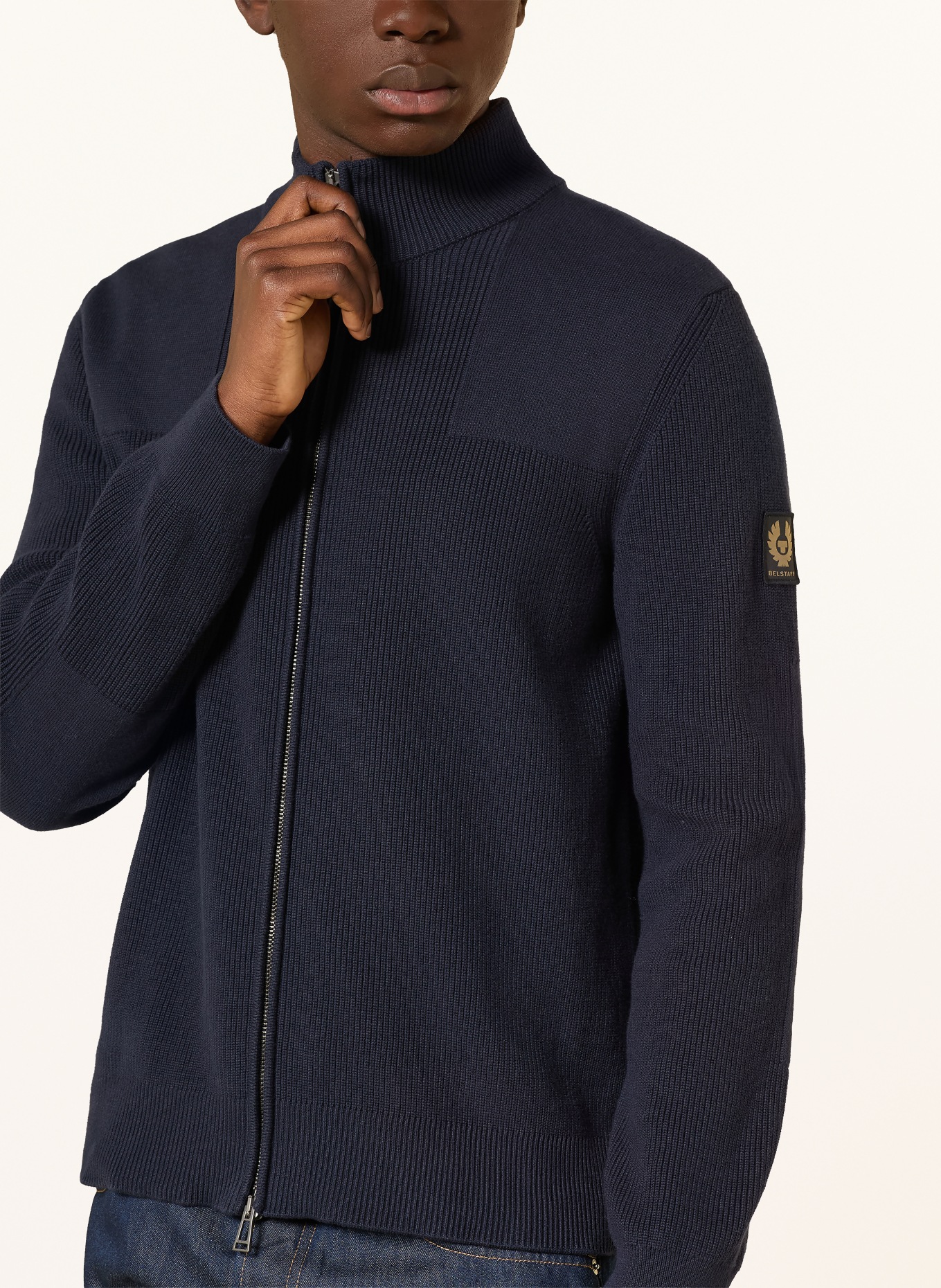 BELSTAFF COMMANDER Cardigan: DARK BLUE