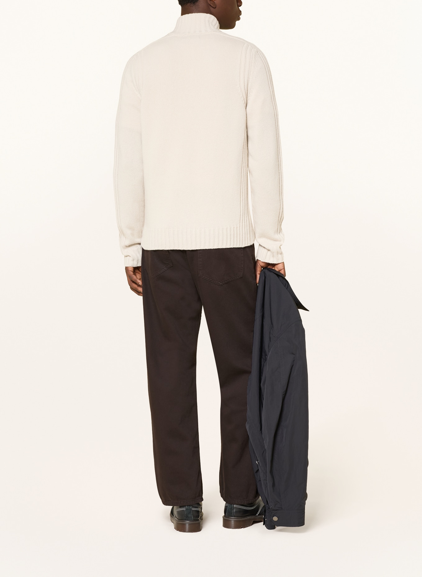 BELSTAFF Strickjacke WATCH: ECRU