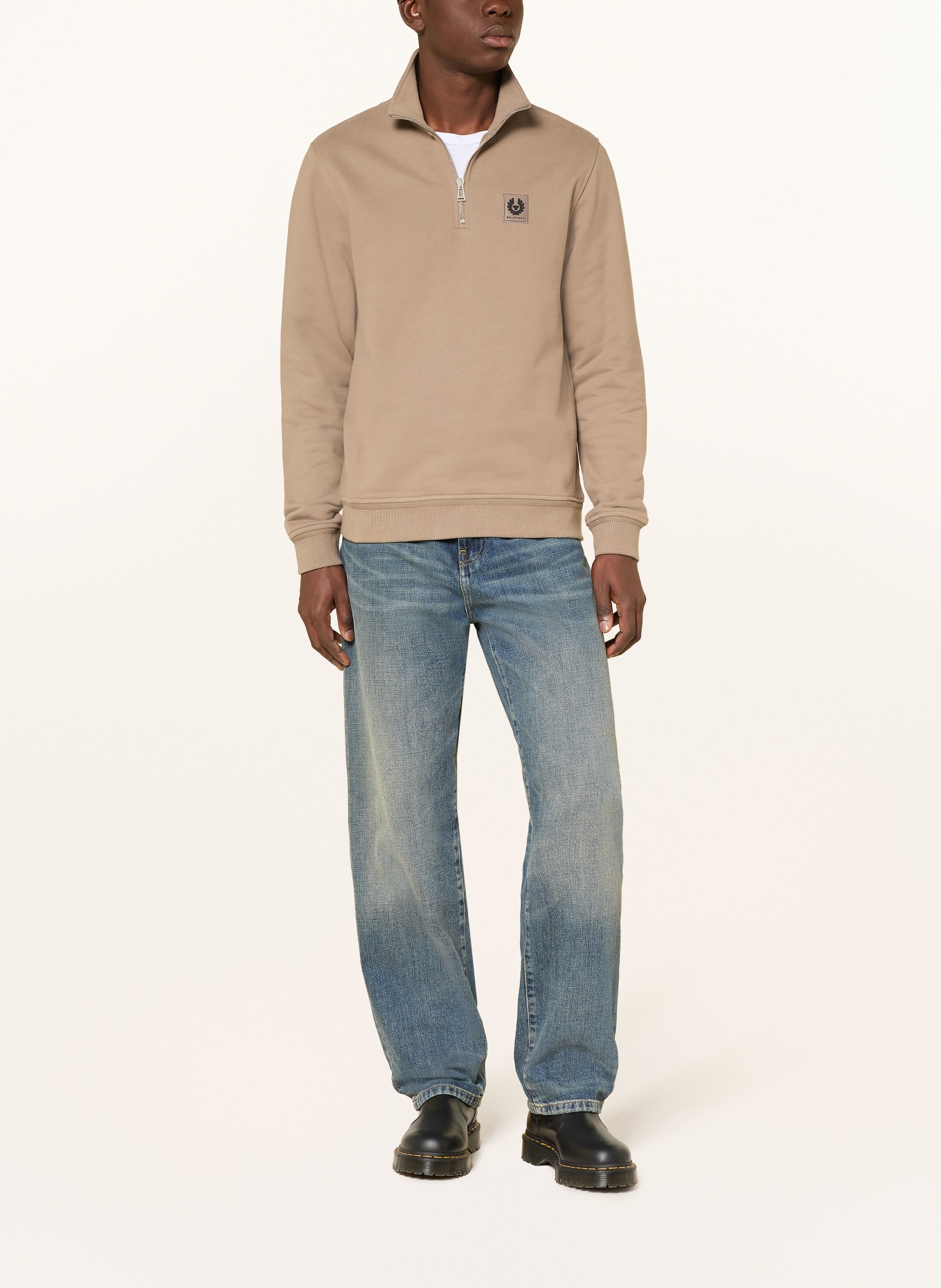 BELSTAFF Sweatshirt: LICHTBRUIN