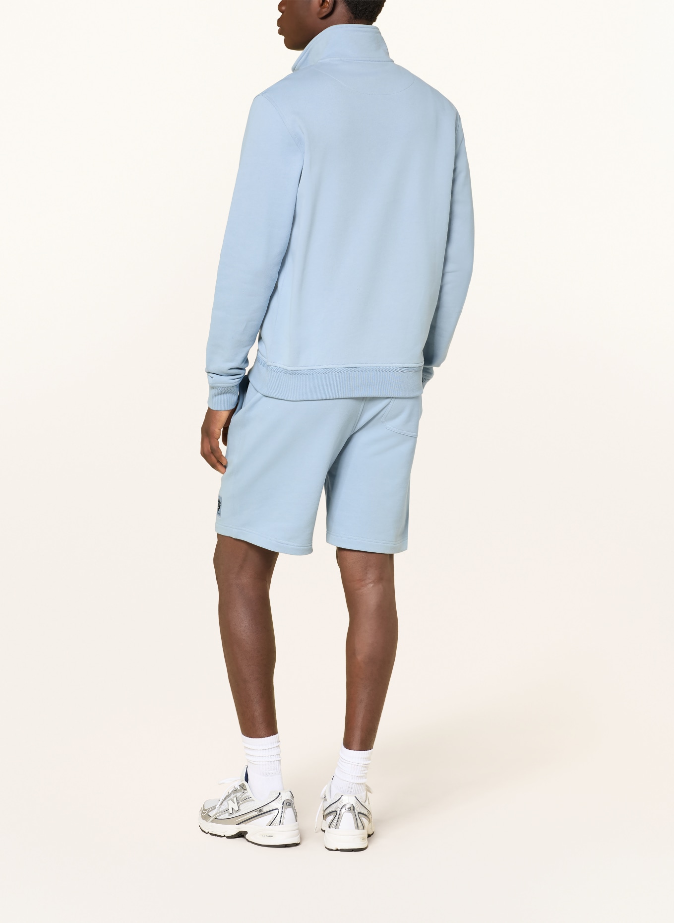BELSTAFF Sweatshirt: LICHTBLAUW
