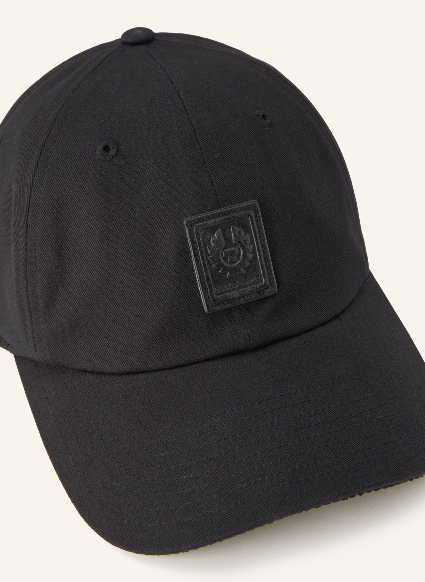 BELSTAFF PRESTON Cap: BLACK