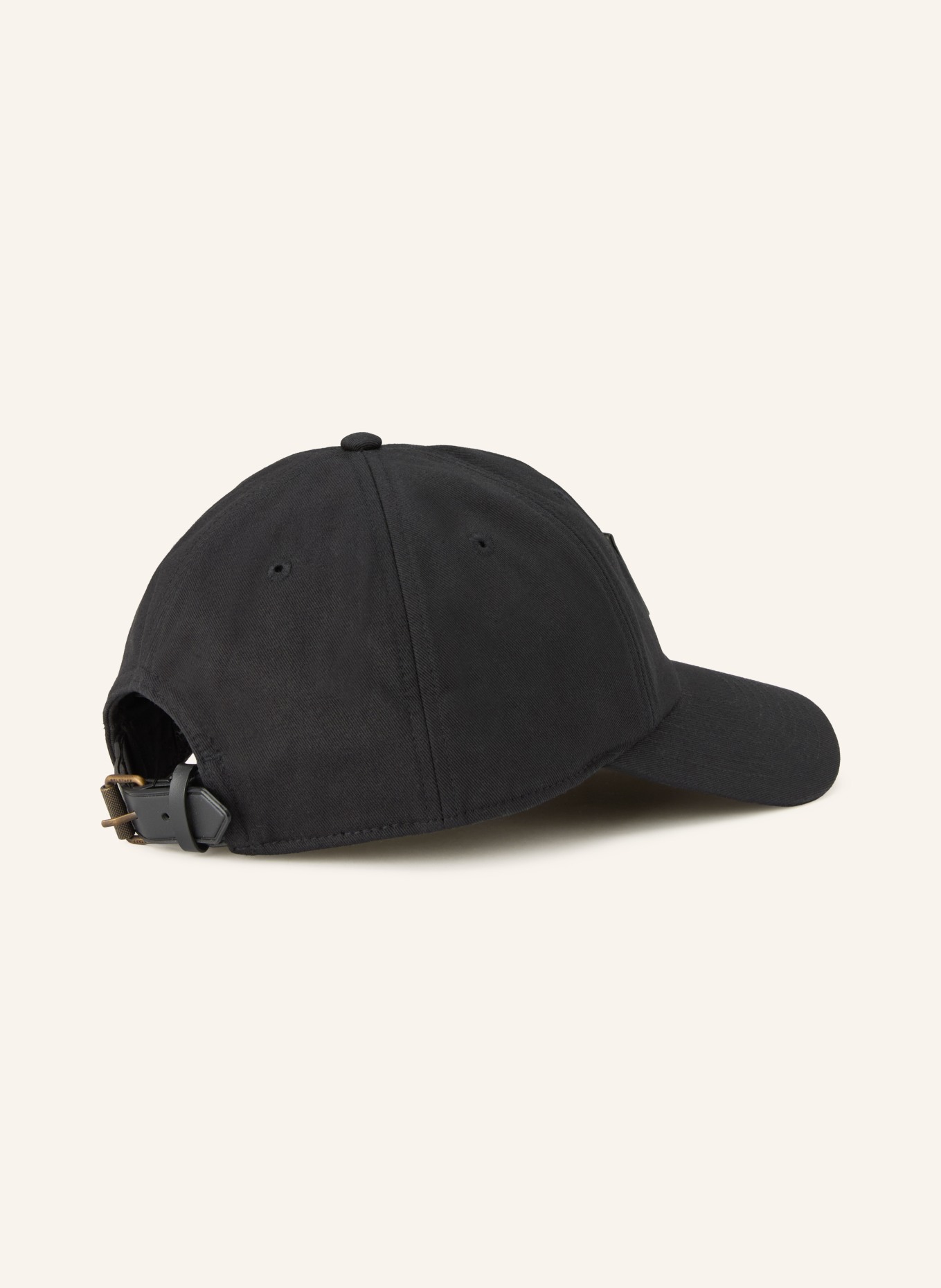 BELSTAFF PRESTON Cap: BLACK