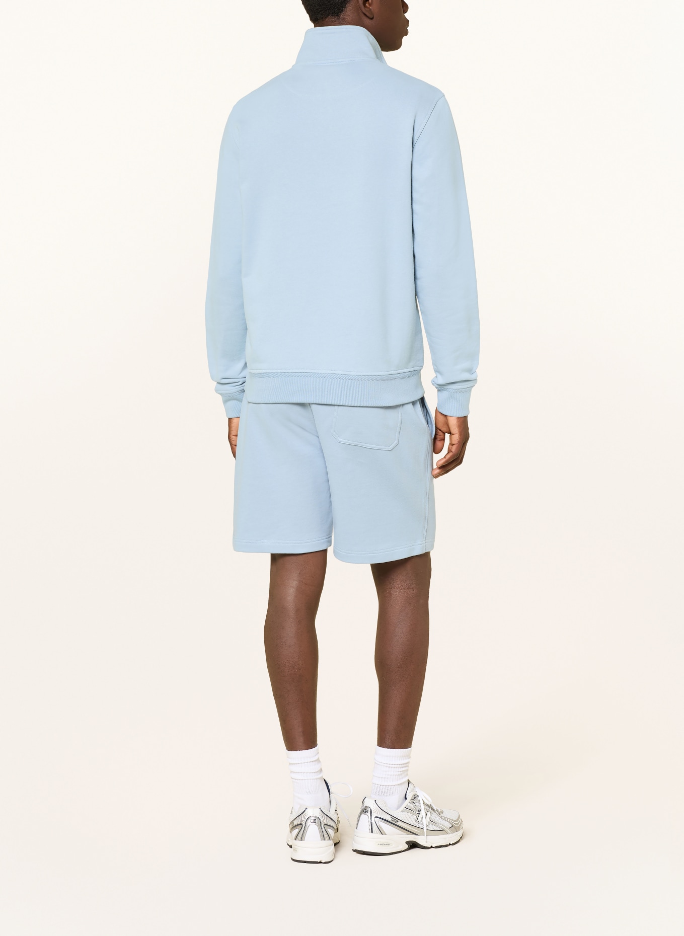 BELSTAFF Sweat shorts: LIGHT BLUE