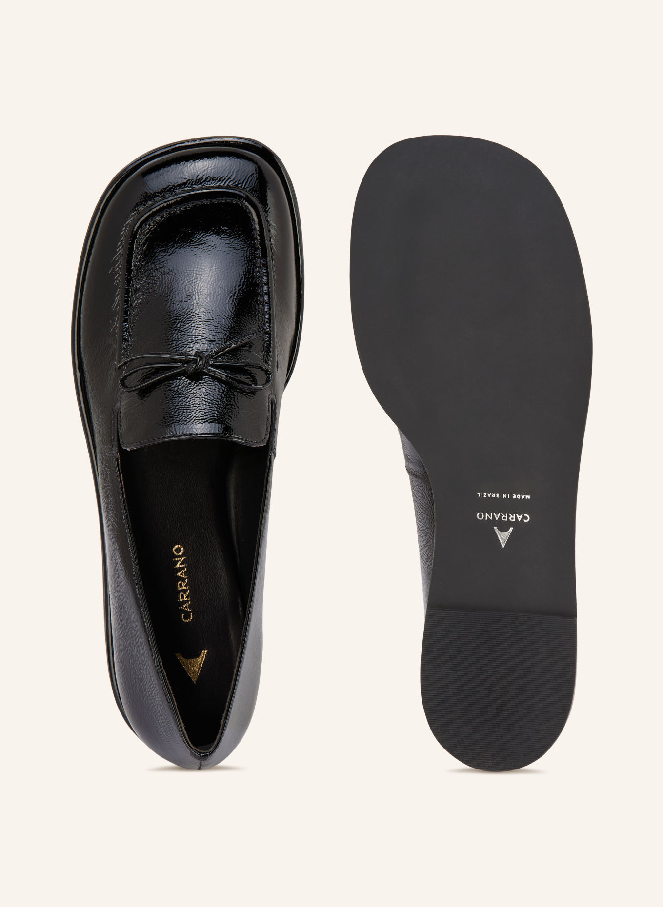 CARRANO Loafer: SCHWARZ