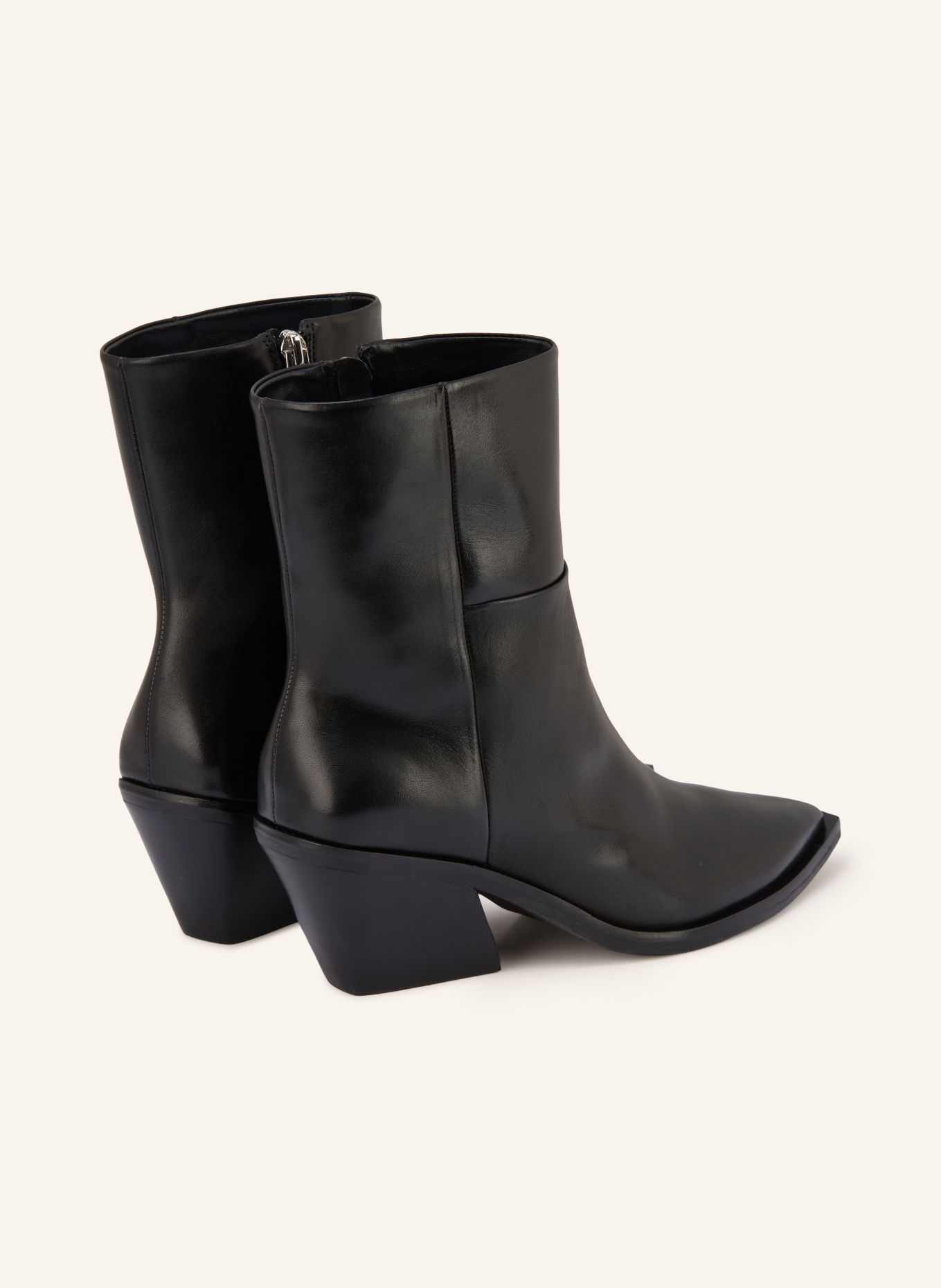 CARRANO Cowboylaarzen: ZWART
