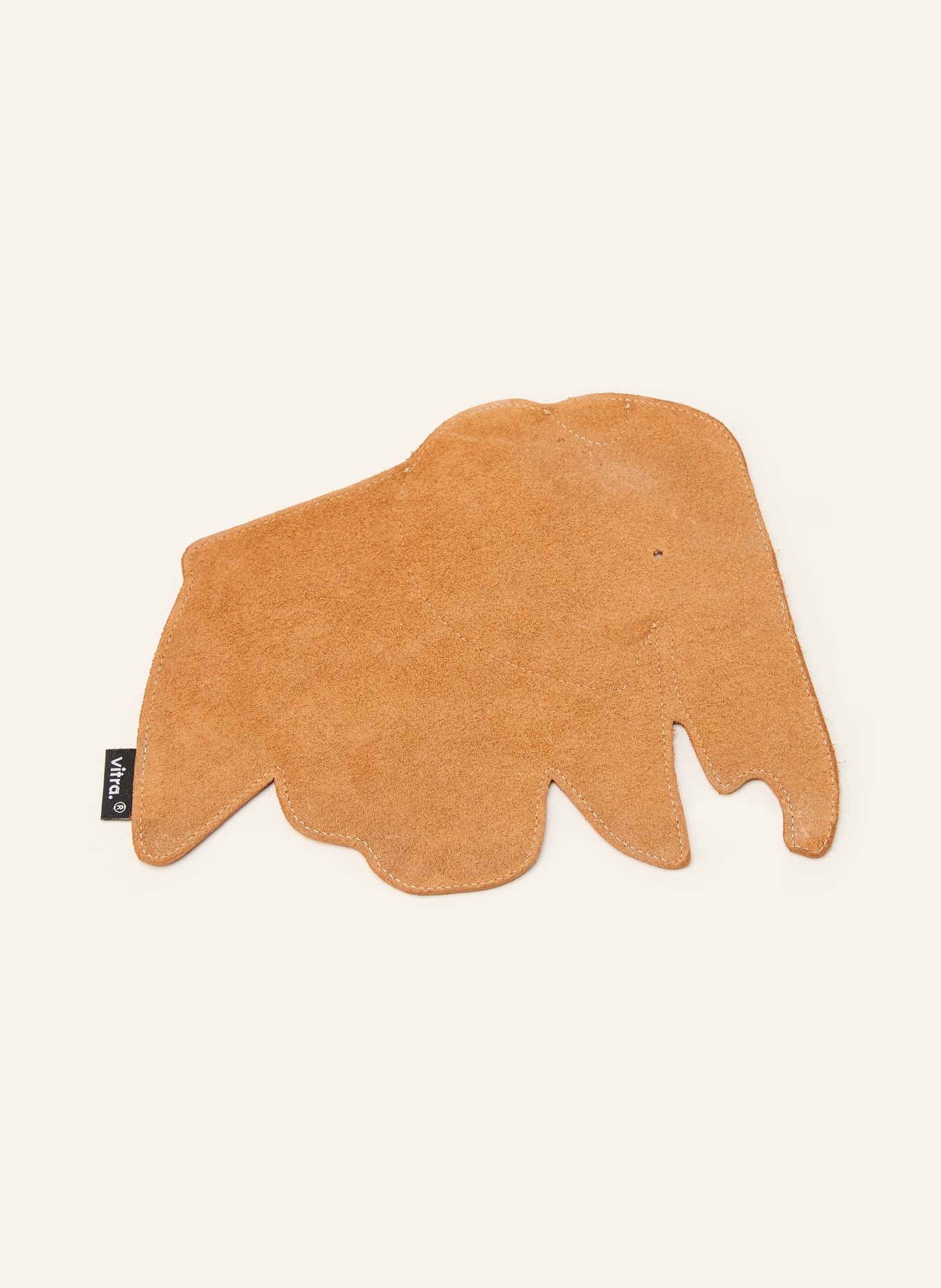 vitra ELEPHANT Leather Mouse Pad: COGNAC