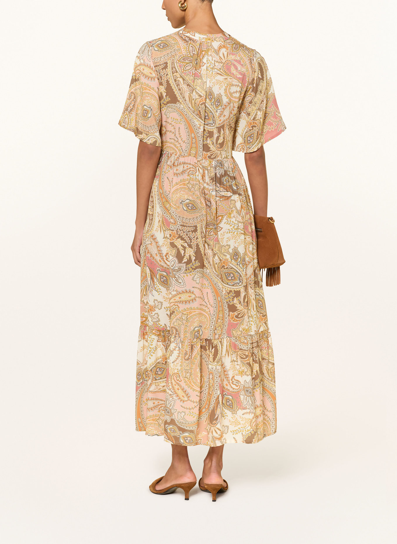 monari Šaty: KRÉMOVÁ / HNĚDÁ / RŮŽOVÁ