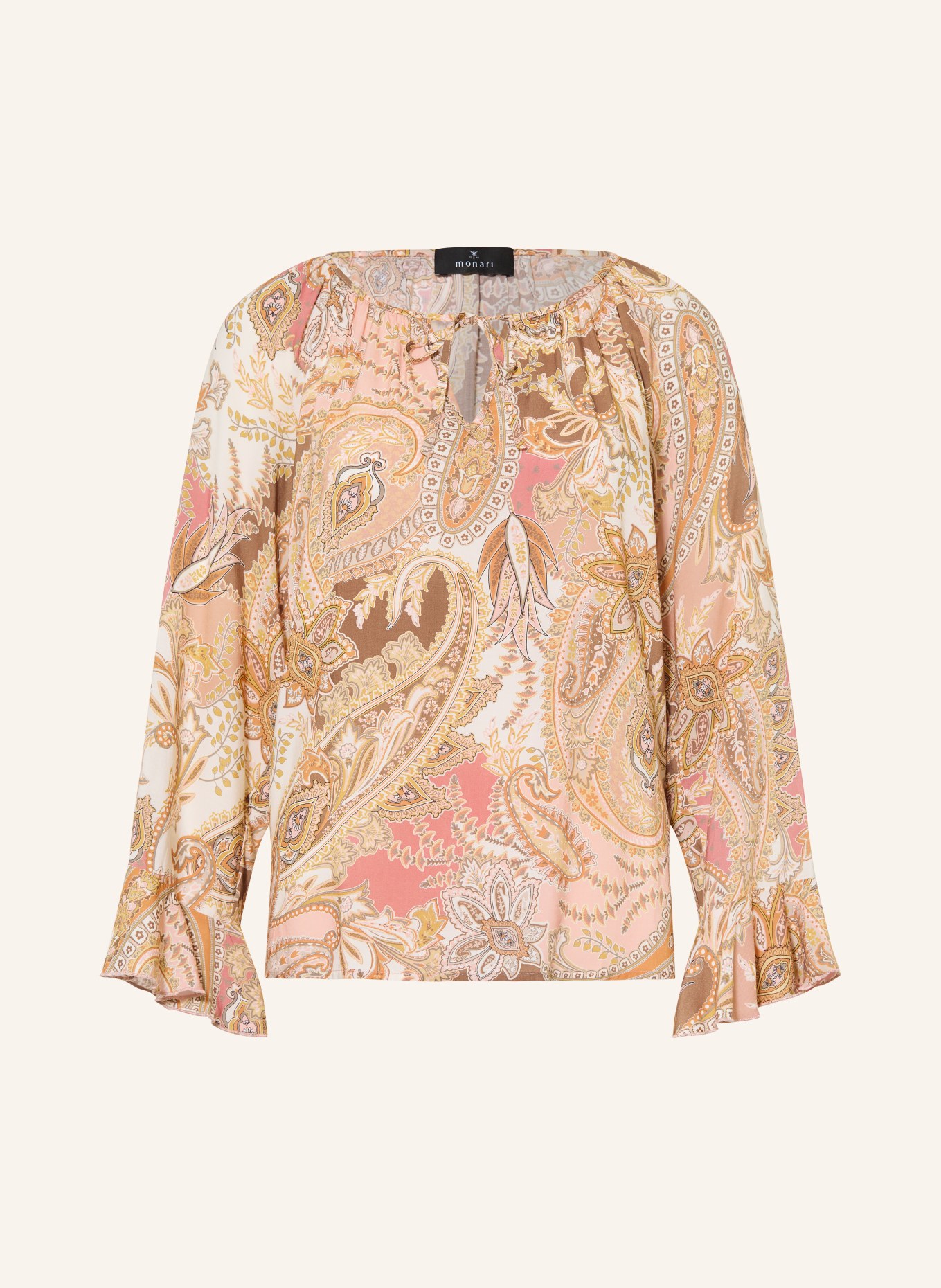 monari Blusenshirt: CREME / TAUPE / LACHS