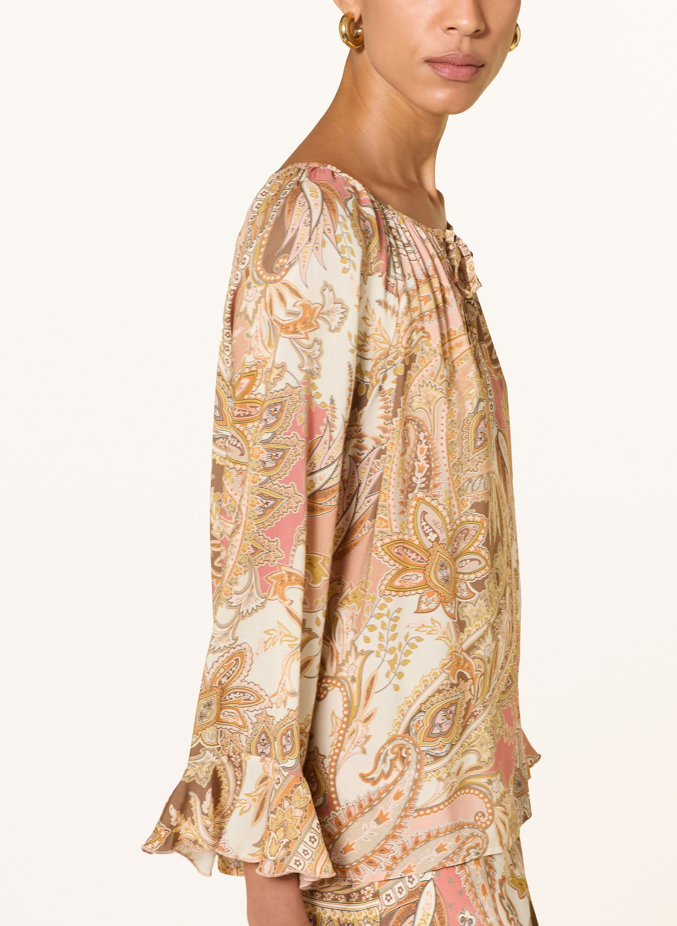 monari Blusenshirt: CREME / TAUPE / LACHS