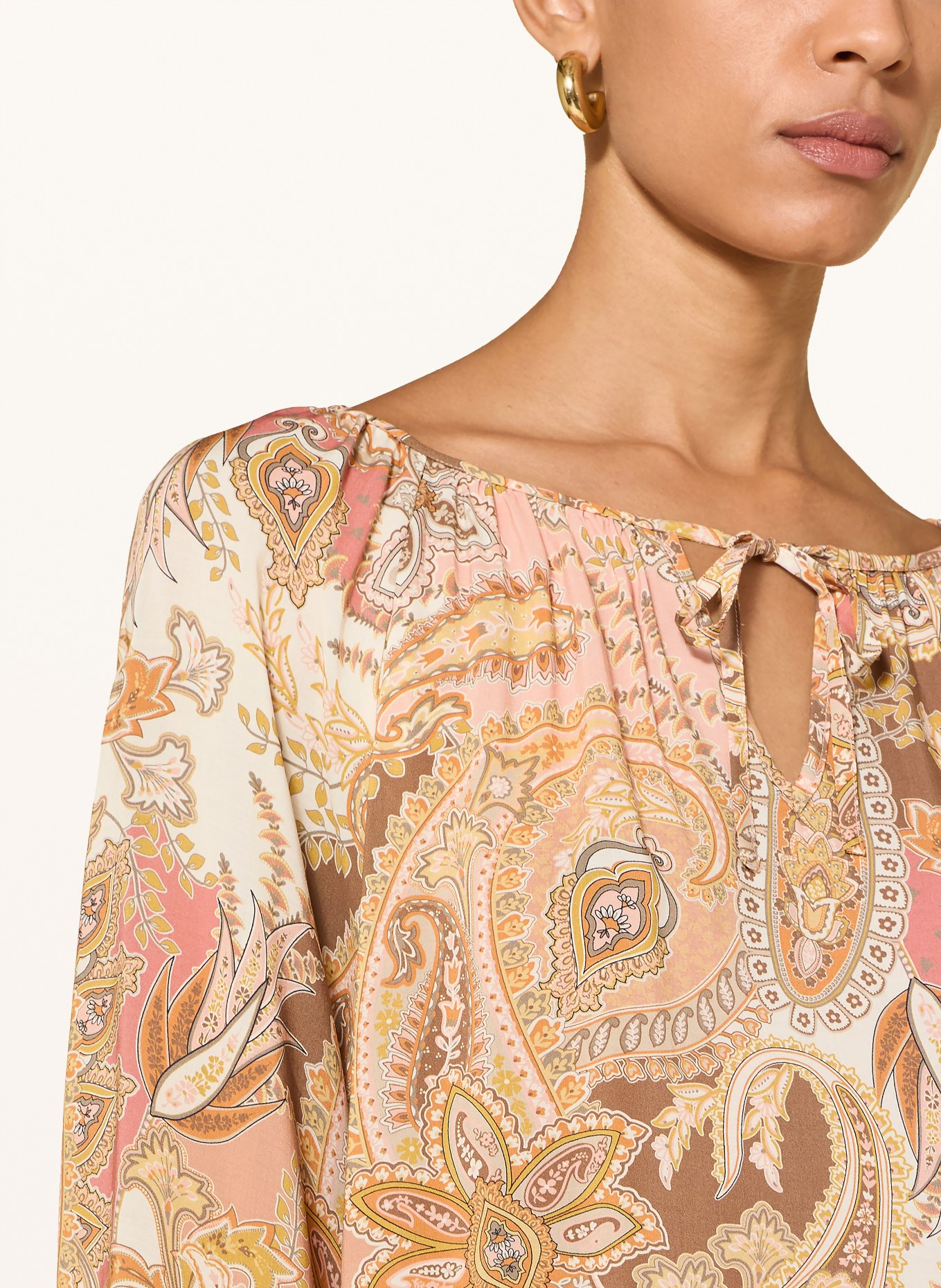 monari Blusenshirt: CREME / TAUPE / LACHS