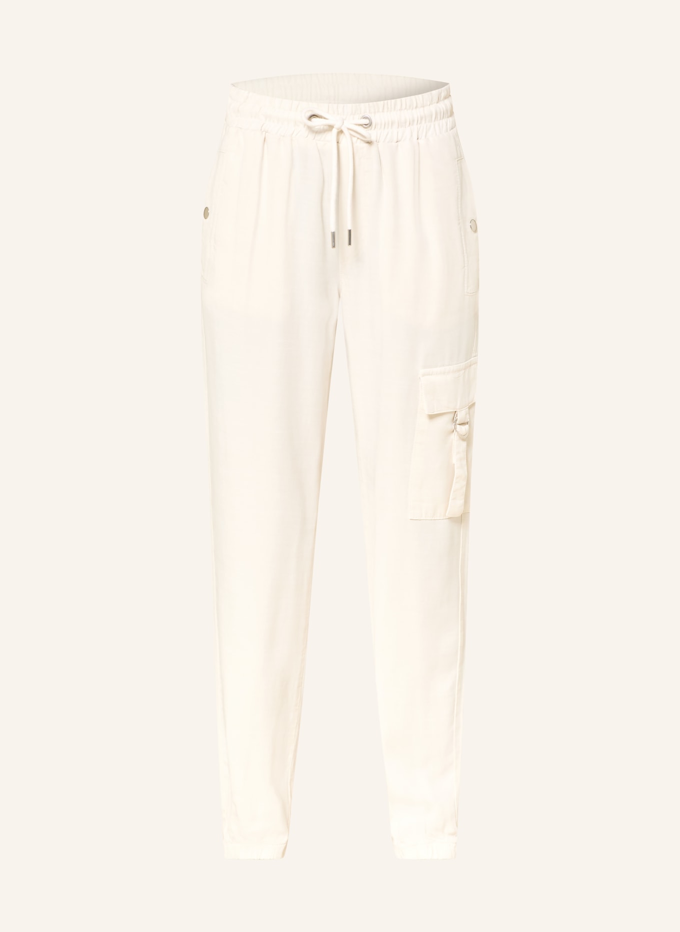 monari Pantalon cargo: ÉCRU