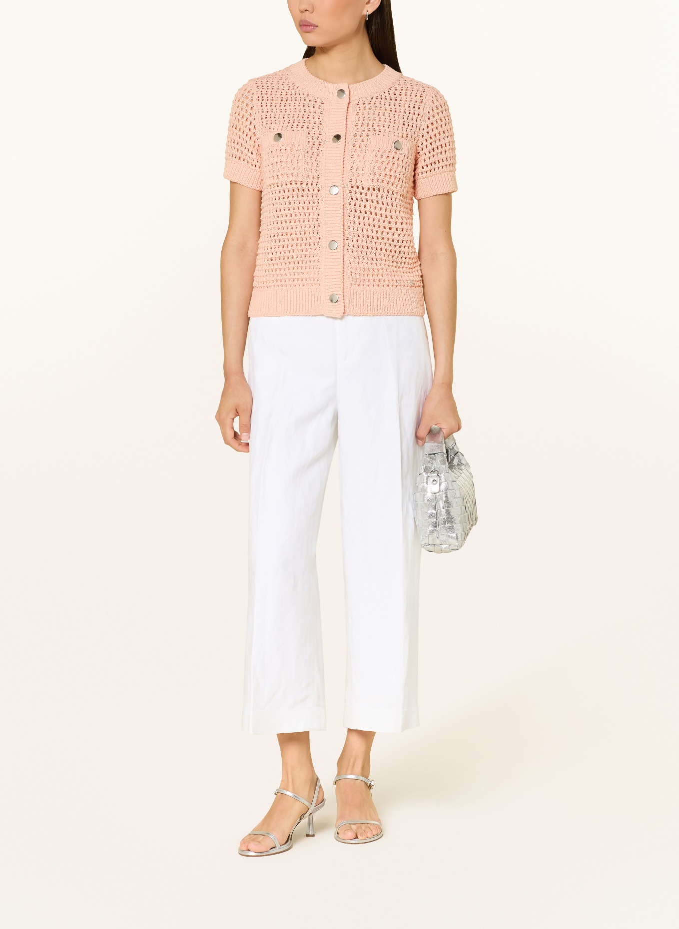 monari Cardigan: ROSE CLAIR