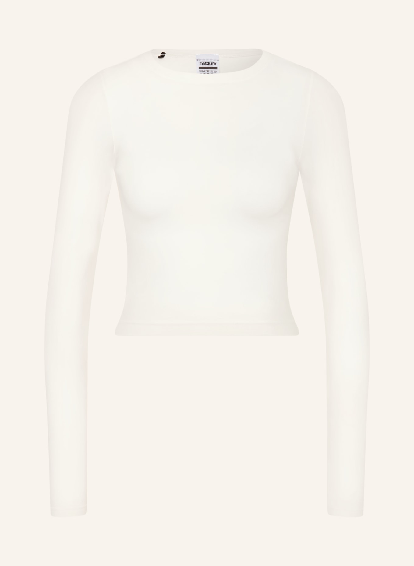 GYMSHARK Longsleeve 40GG PERFECT: CREME