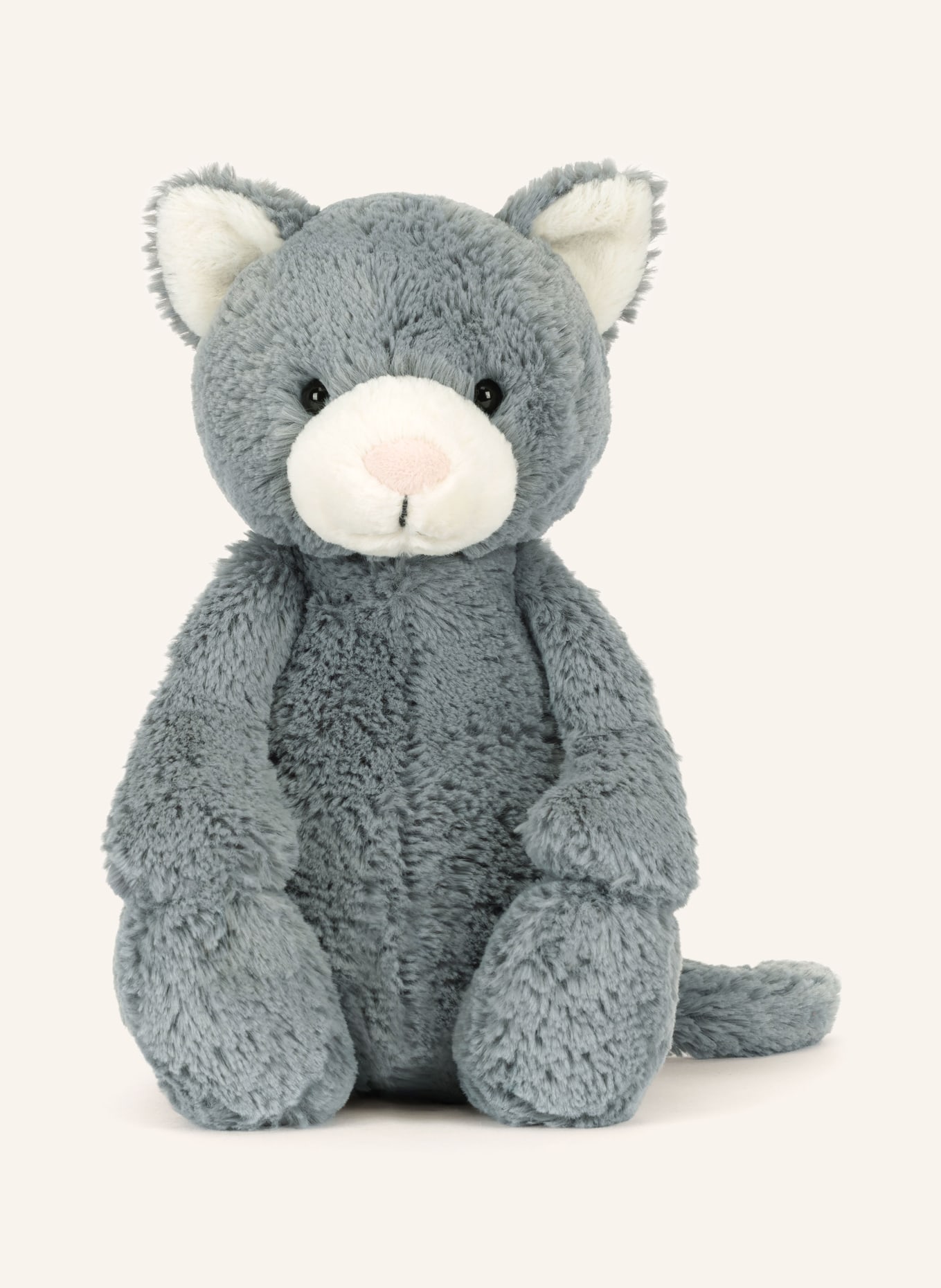Jellycat Knuffel BASHFUL KITTEN ORIGINAL: GRIJS