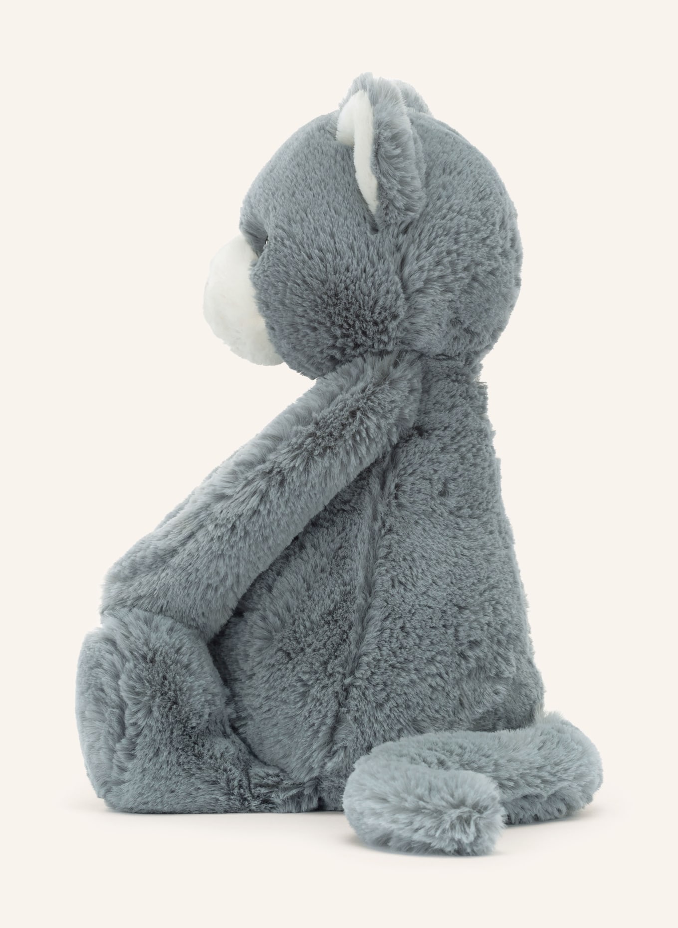 Jellycat Knuffel BASHFUL KITTEN ORIGINAL: GRIJS