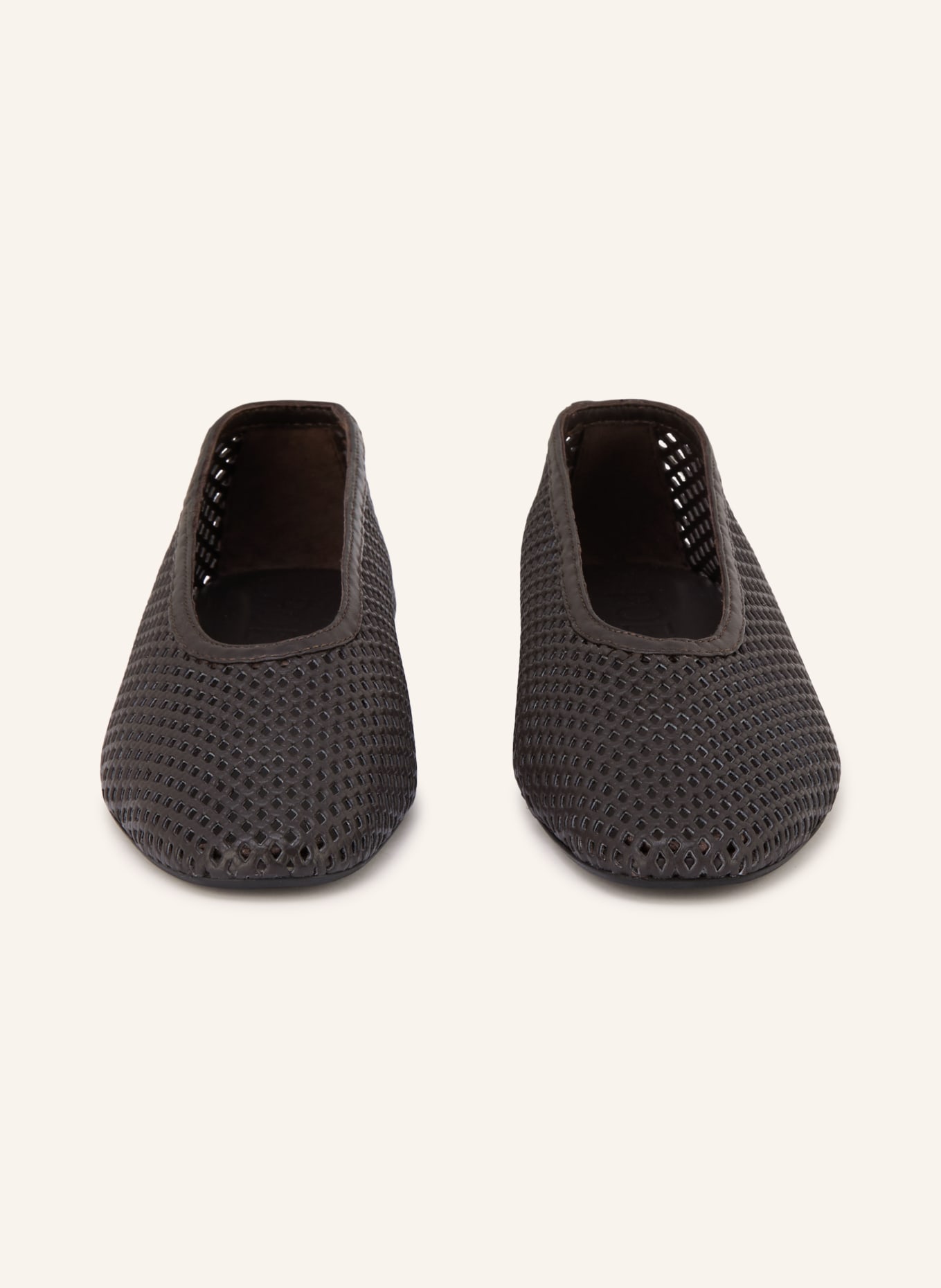 POEVE Ballerinas SCIALE: DUNKELBRAUN