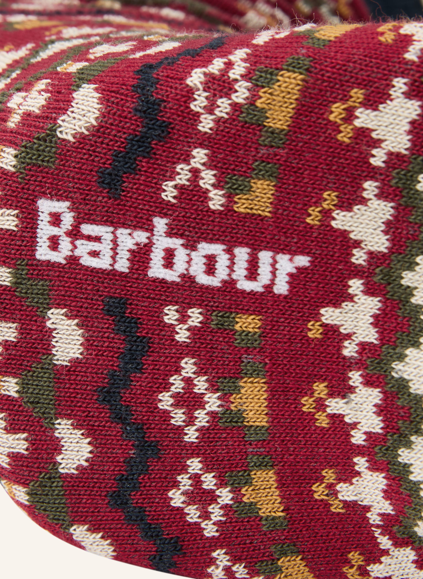 Barbour 3-pack of MARLOW socks: DARK BLUE / DARK RED / OLIVE