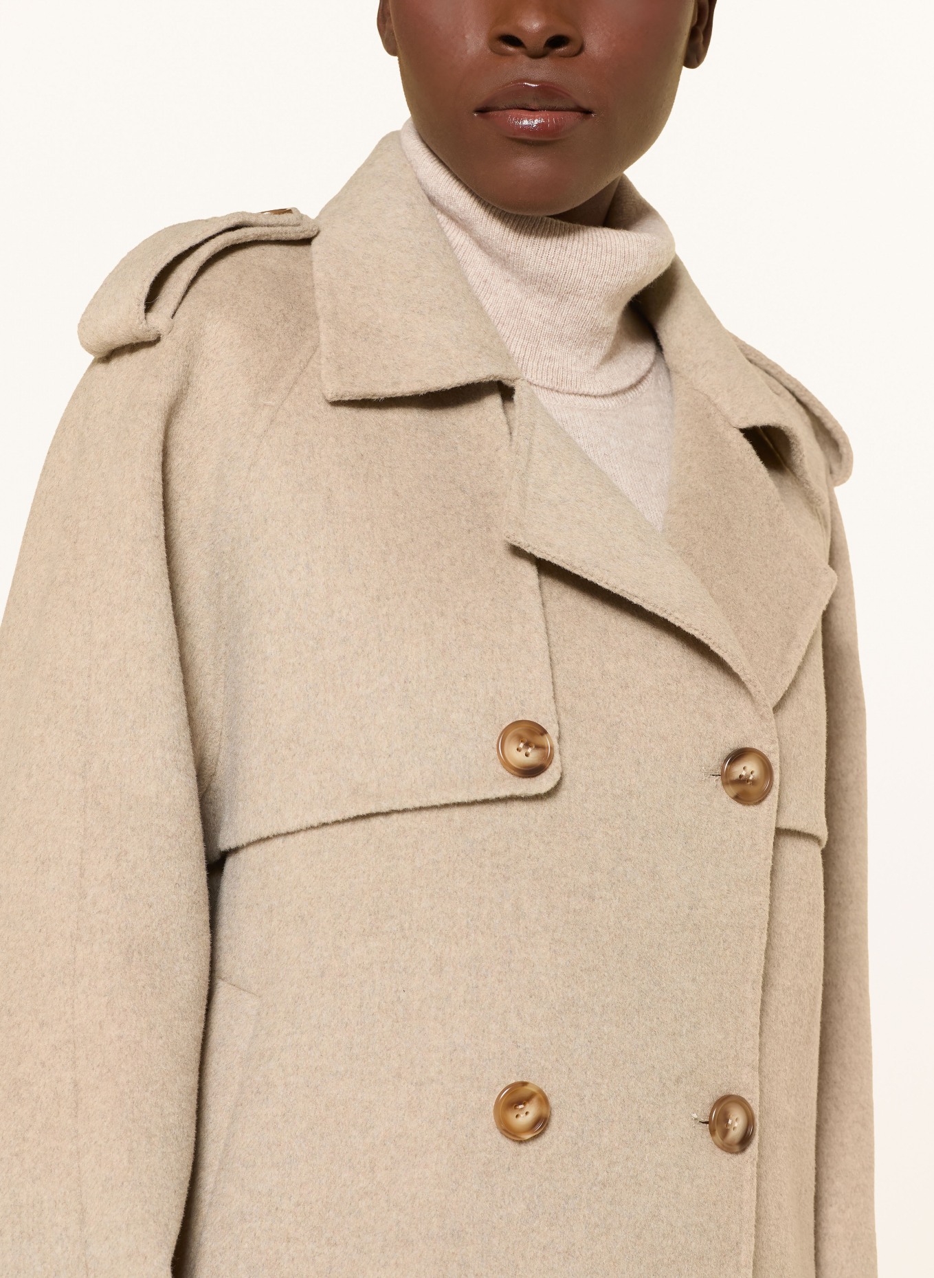 lilienfels Trenchcoat: CAMEL