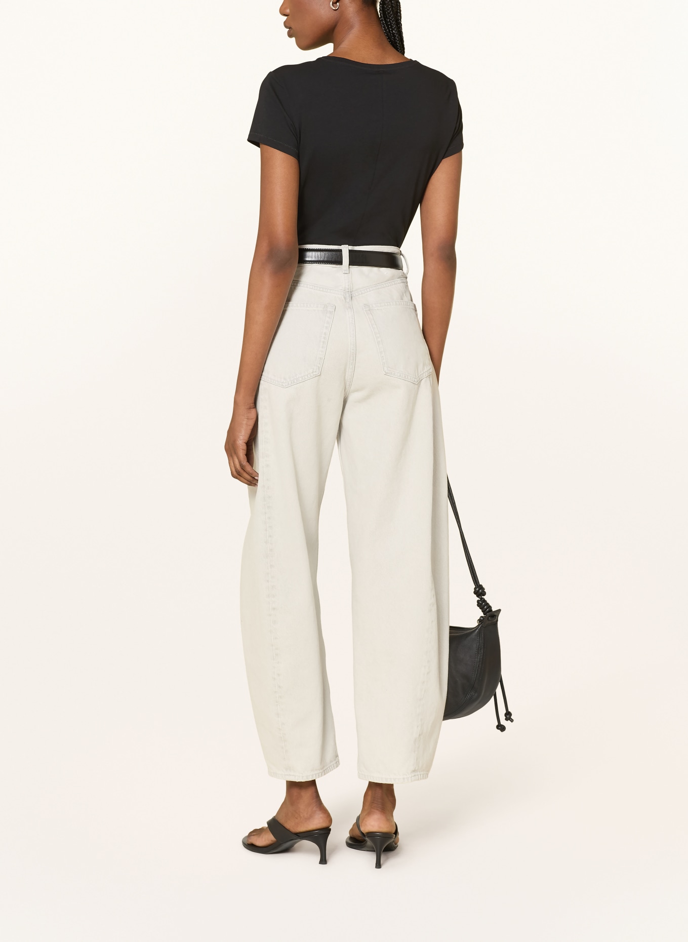 ARKET T-shirt: ZWART