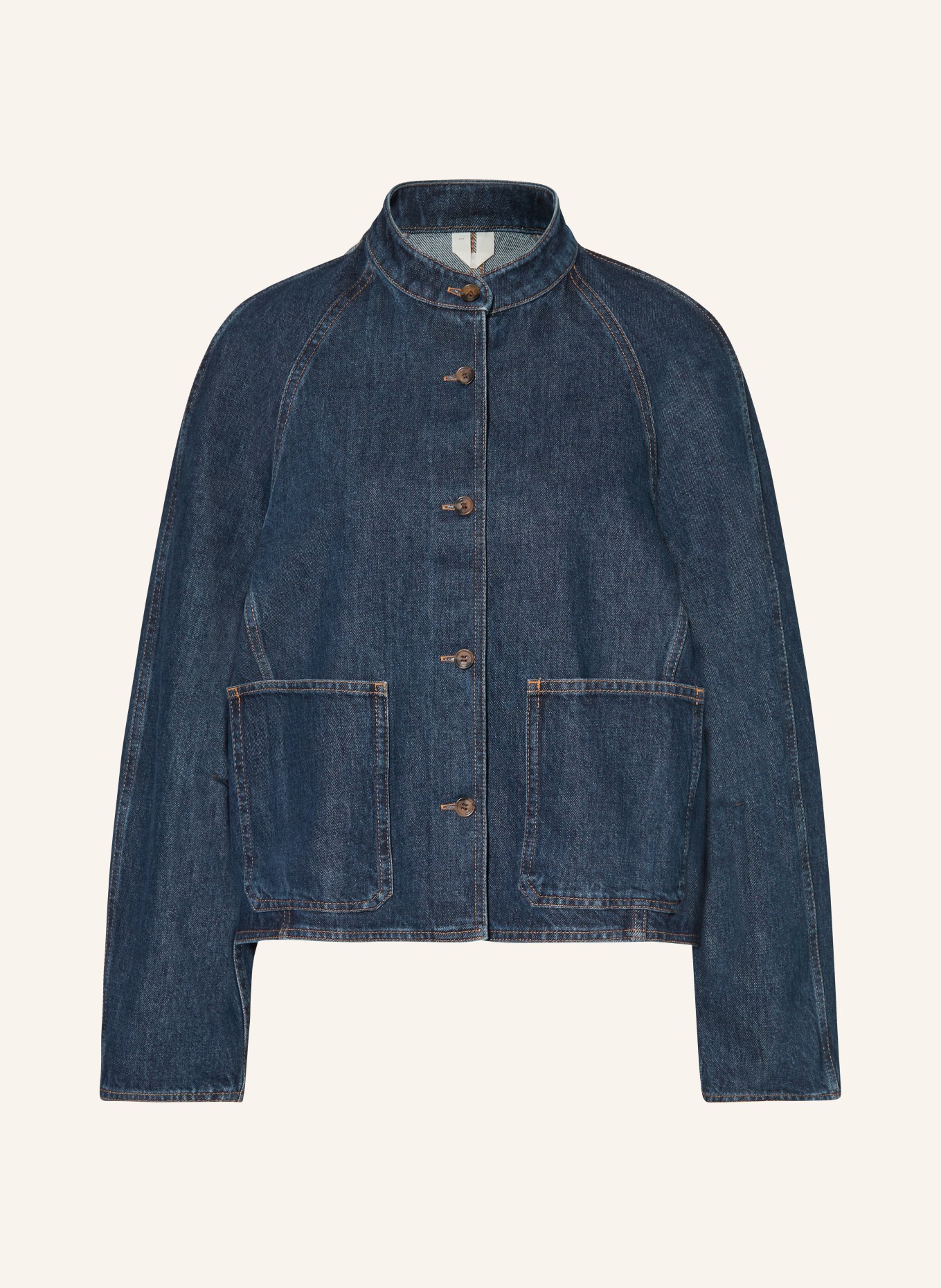 ARKET Džínová košile: 001 Denim Blue Dark