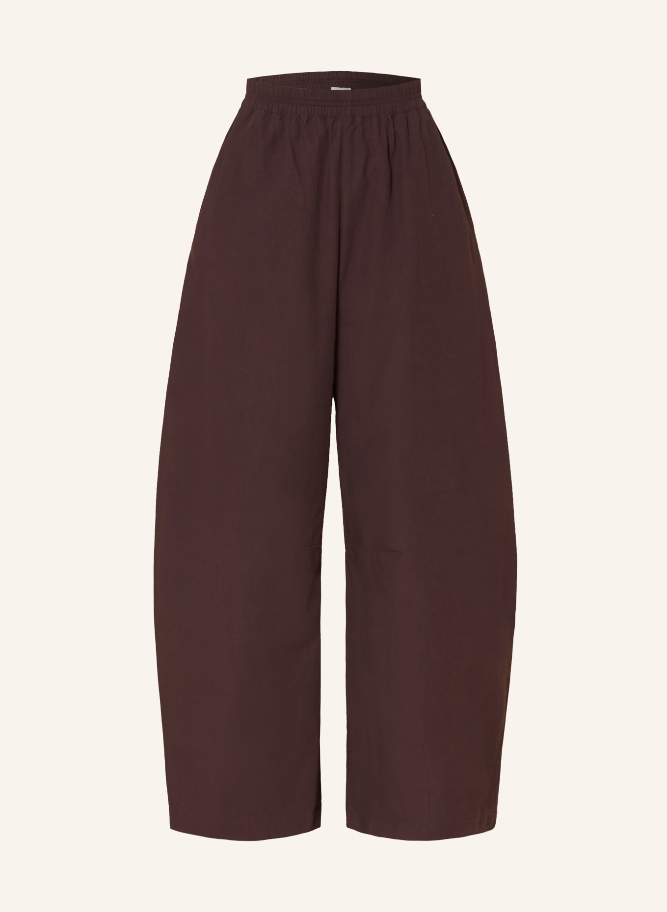 ARKET 7/8-Hose: DUNKELBRAUN